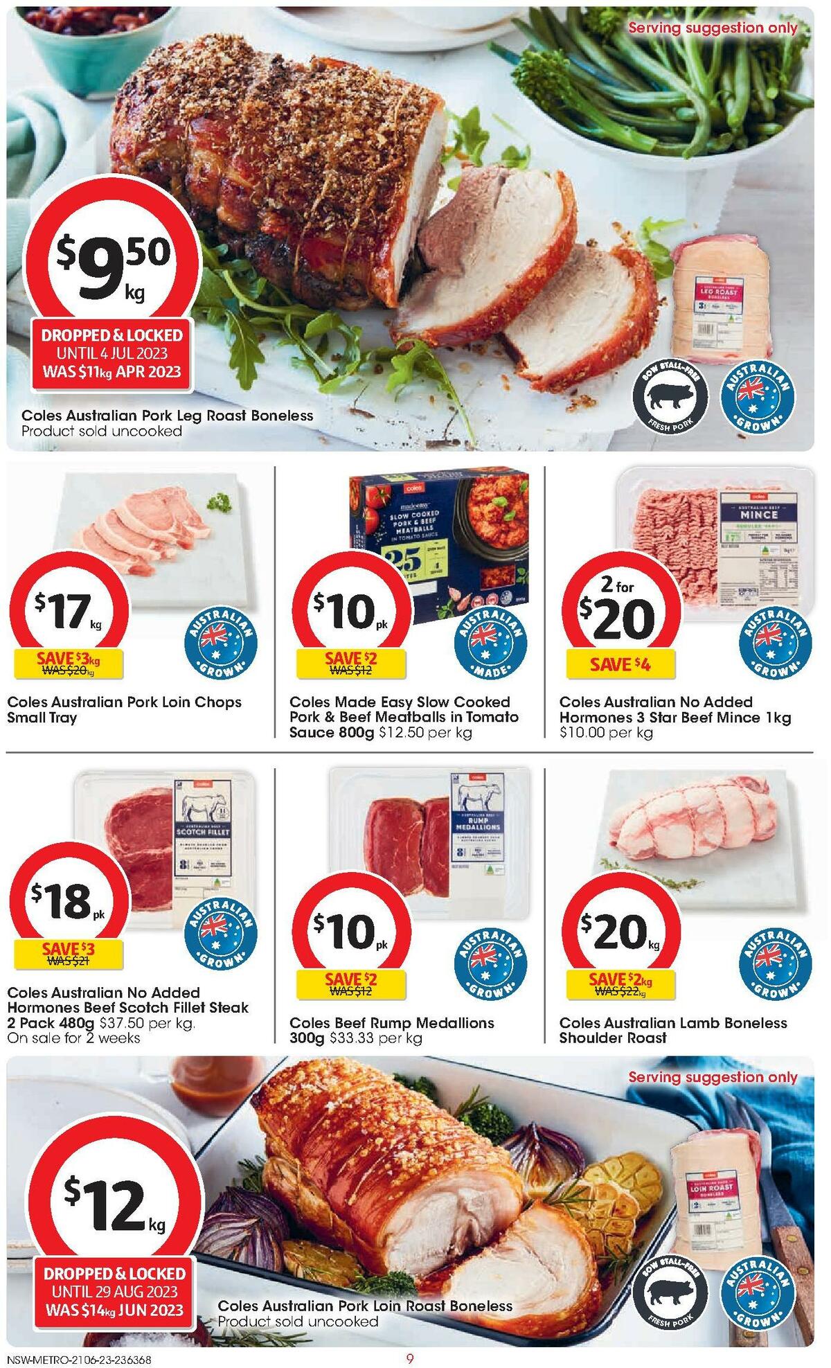 Coles Catalogues from 21 June