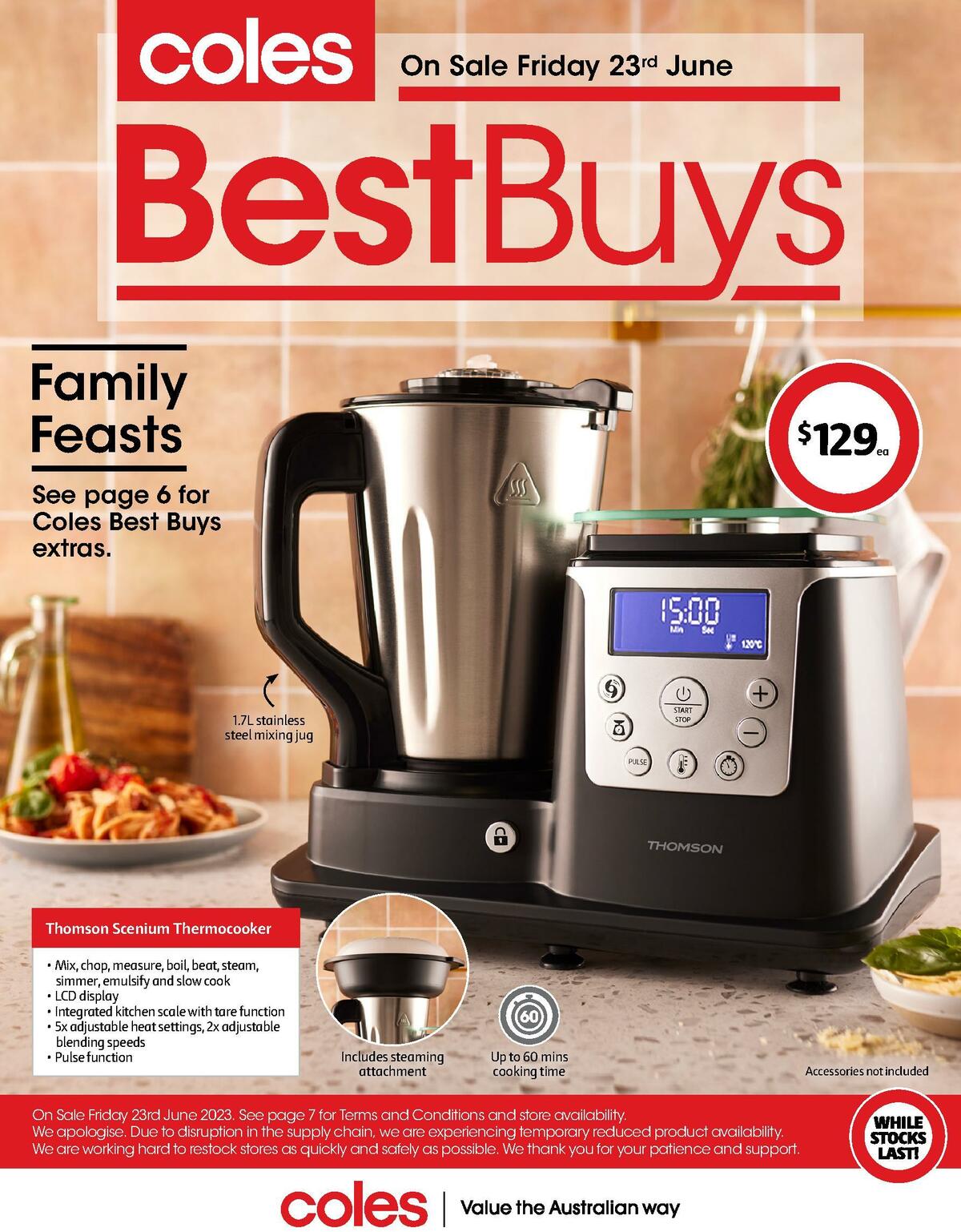 Coles Best Buys - Family Feasts Catalogues from 23 June