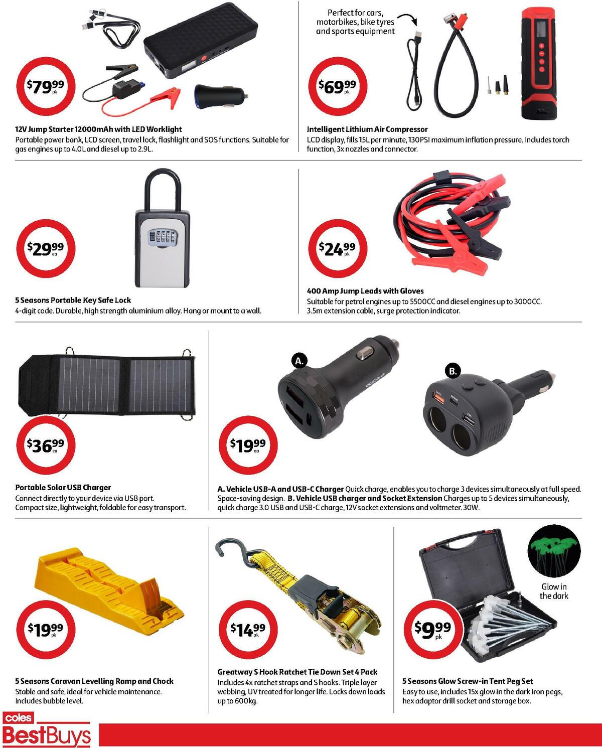 Coles Best Buys - Outdoor Adventures Catalogues from 30 June