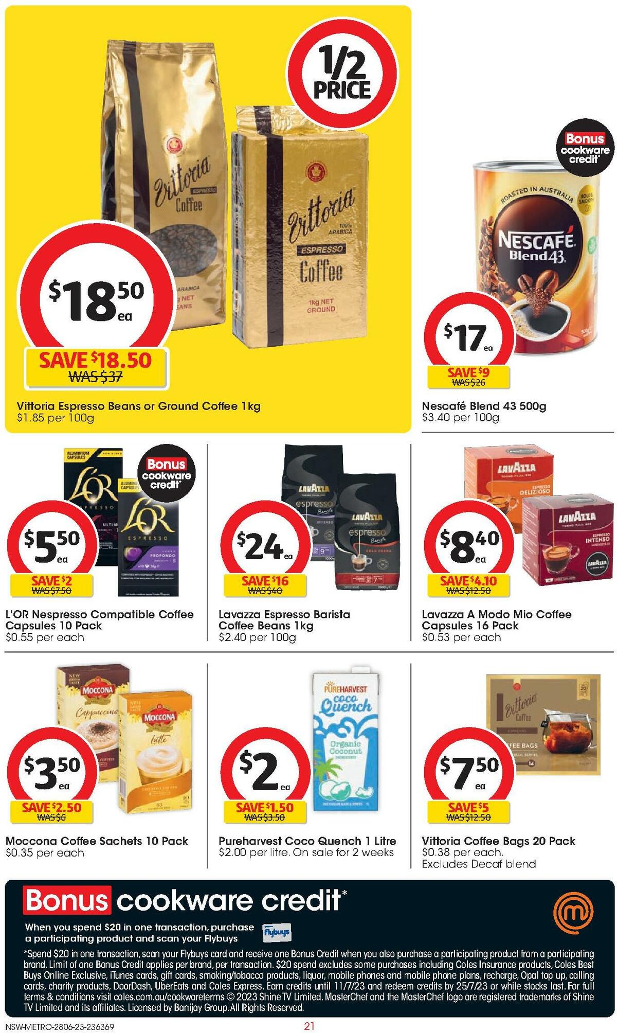 Coles Catalogues from 28 June