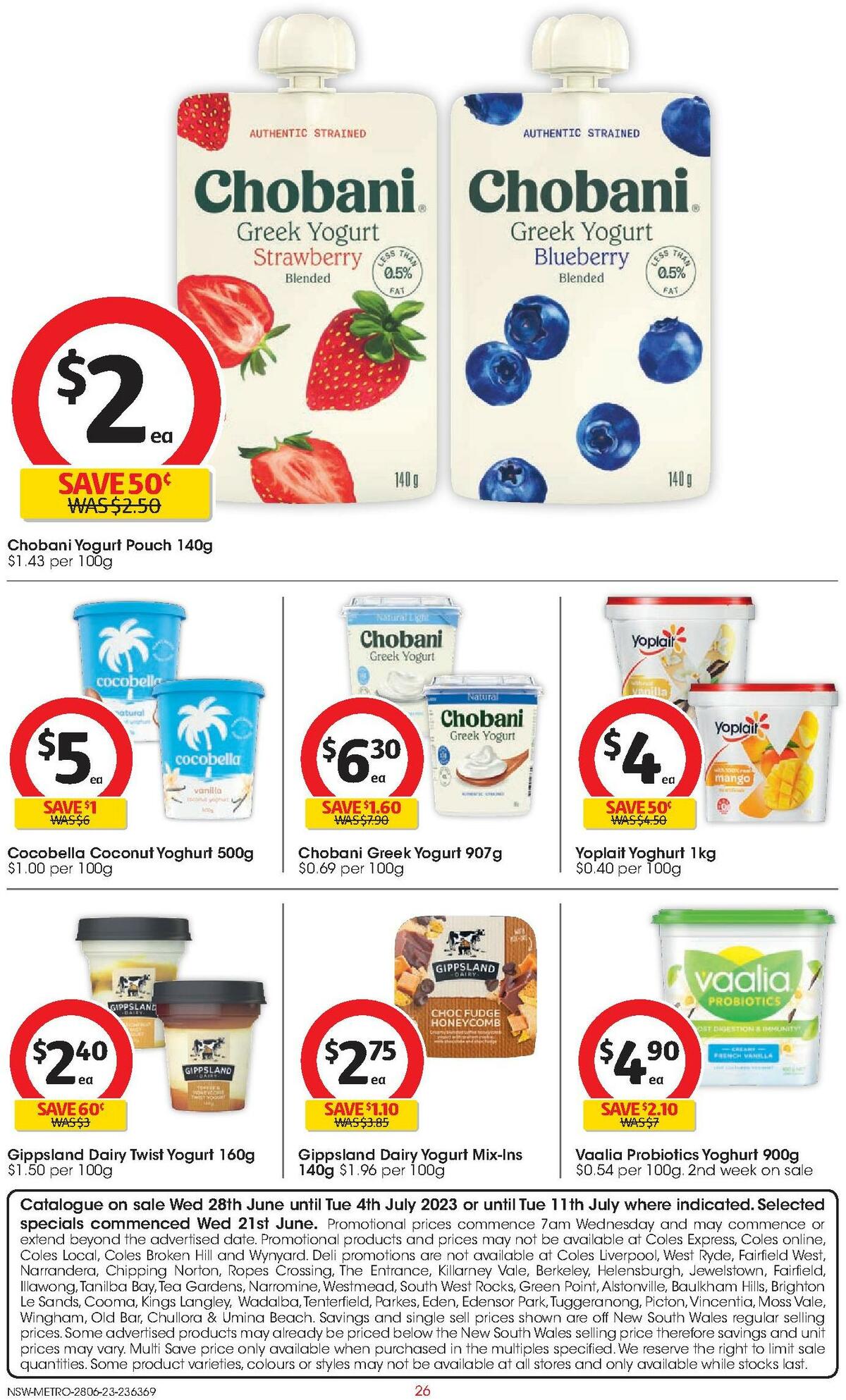 Coles Catalogues from 28 June