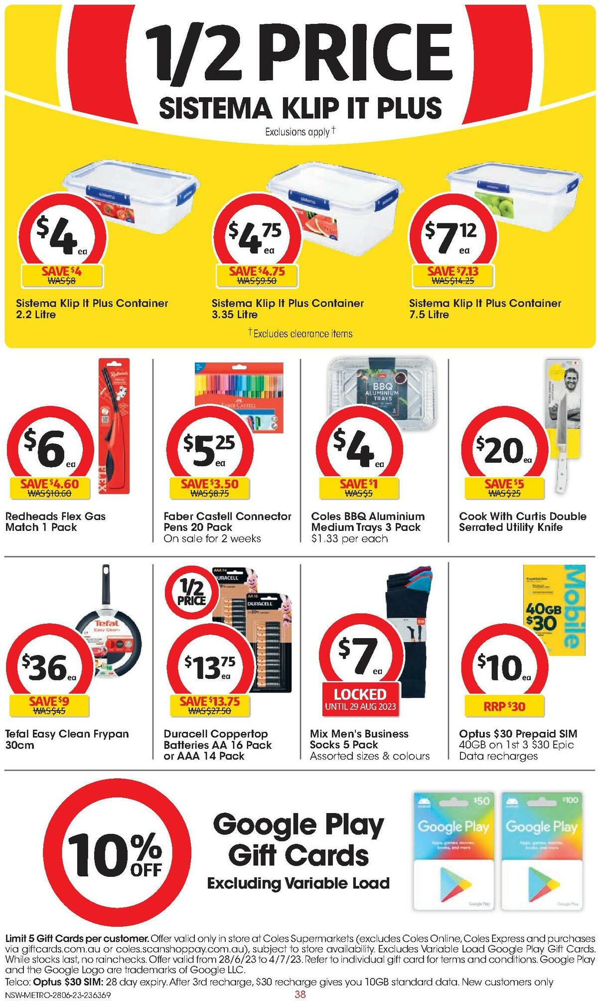 Coles Catalogues from 28 June