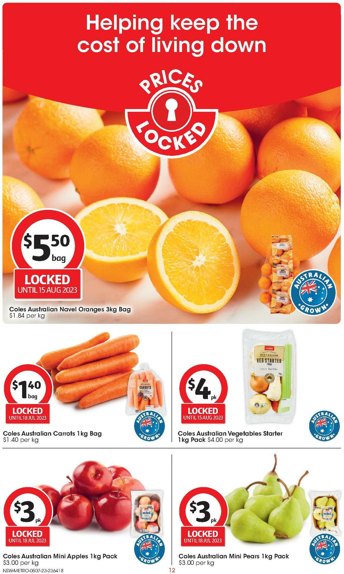 Coles Catalogues from 5 July