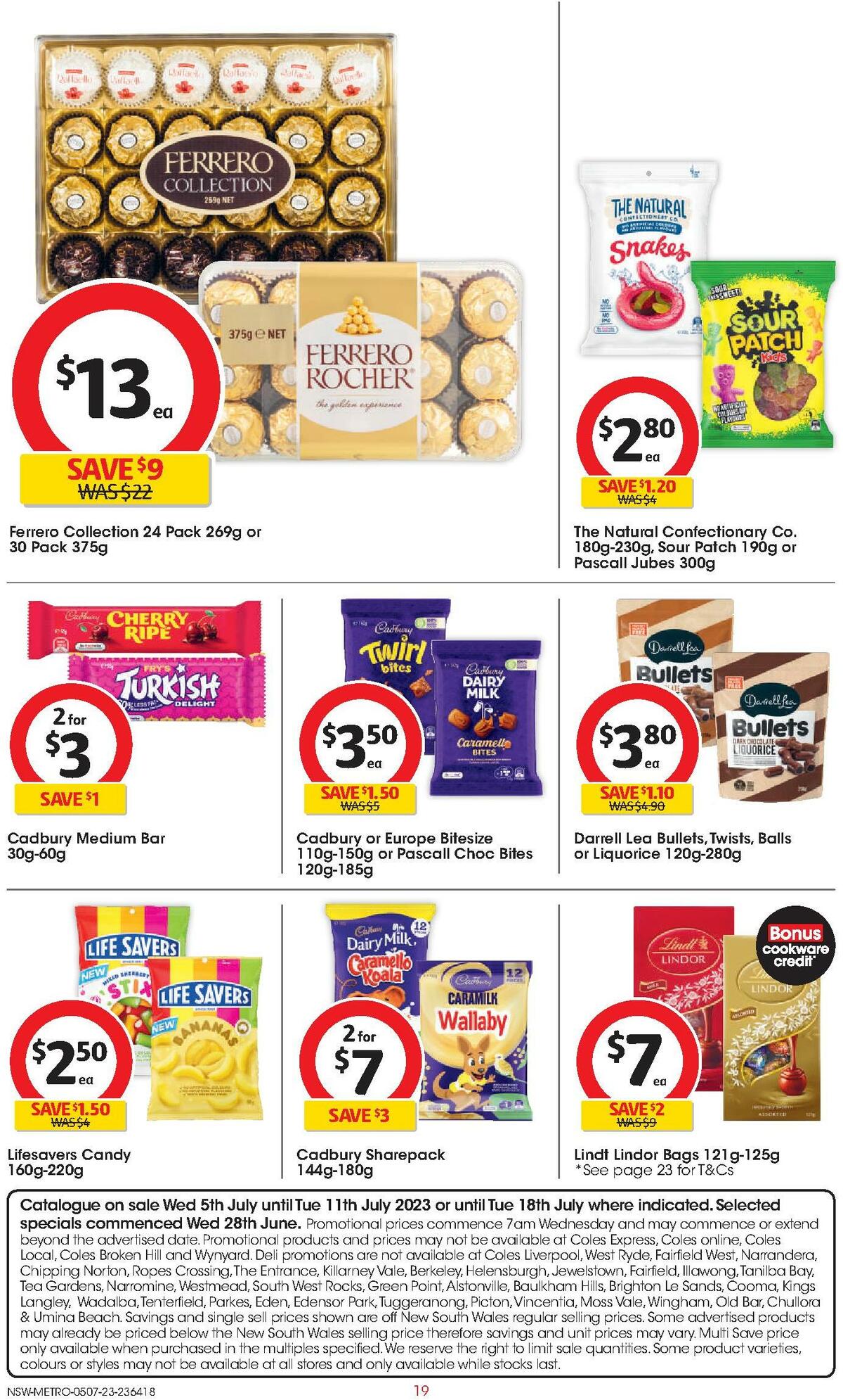 Coles Catalogues from 5 July