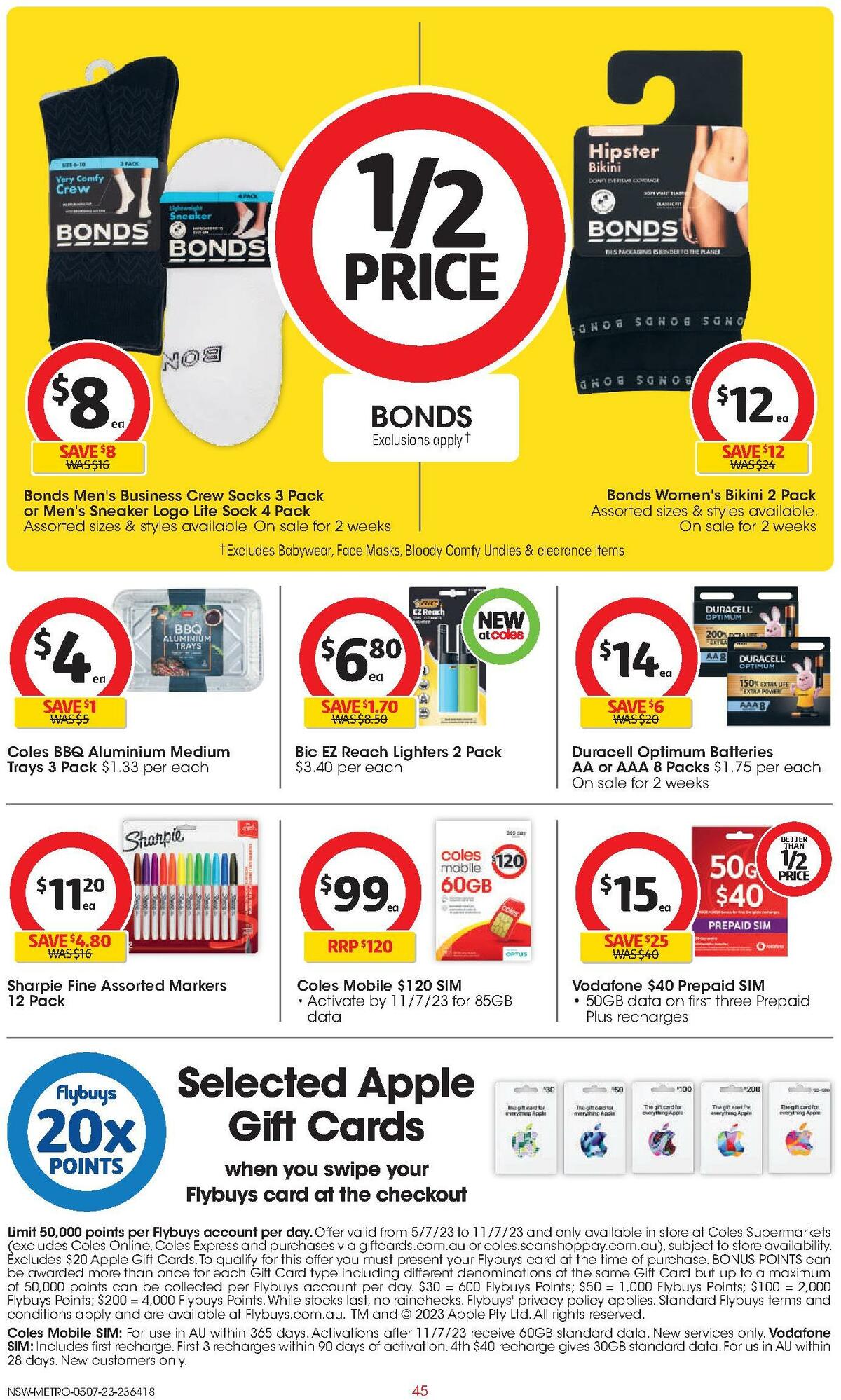 Coles Catalogues from 5 July