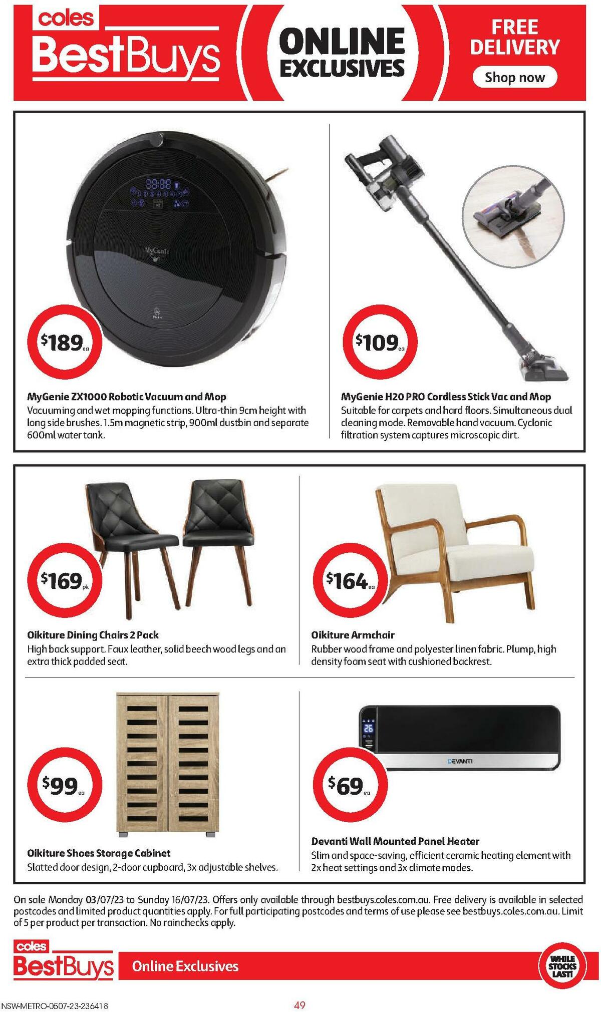 Coles Catalogues from 5 July