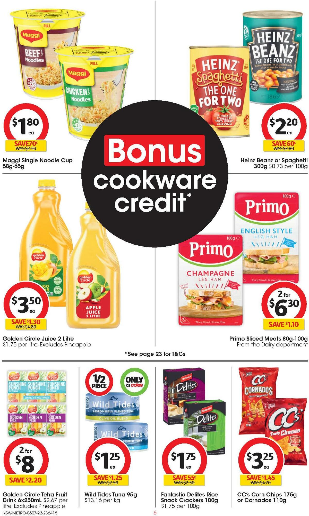 Coles Catalogues from 5 July