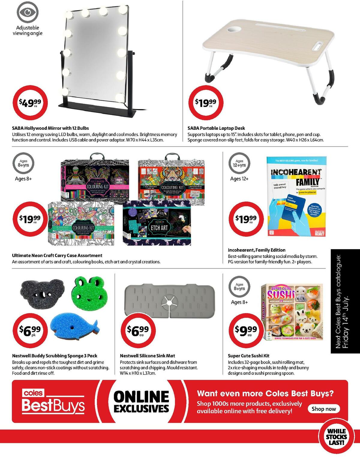 Coles Best Buys - Laundry Days Catalogues from 7 July