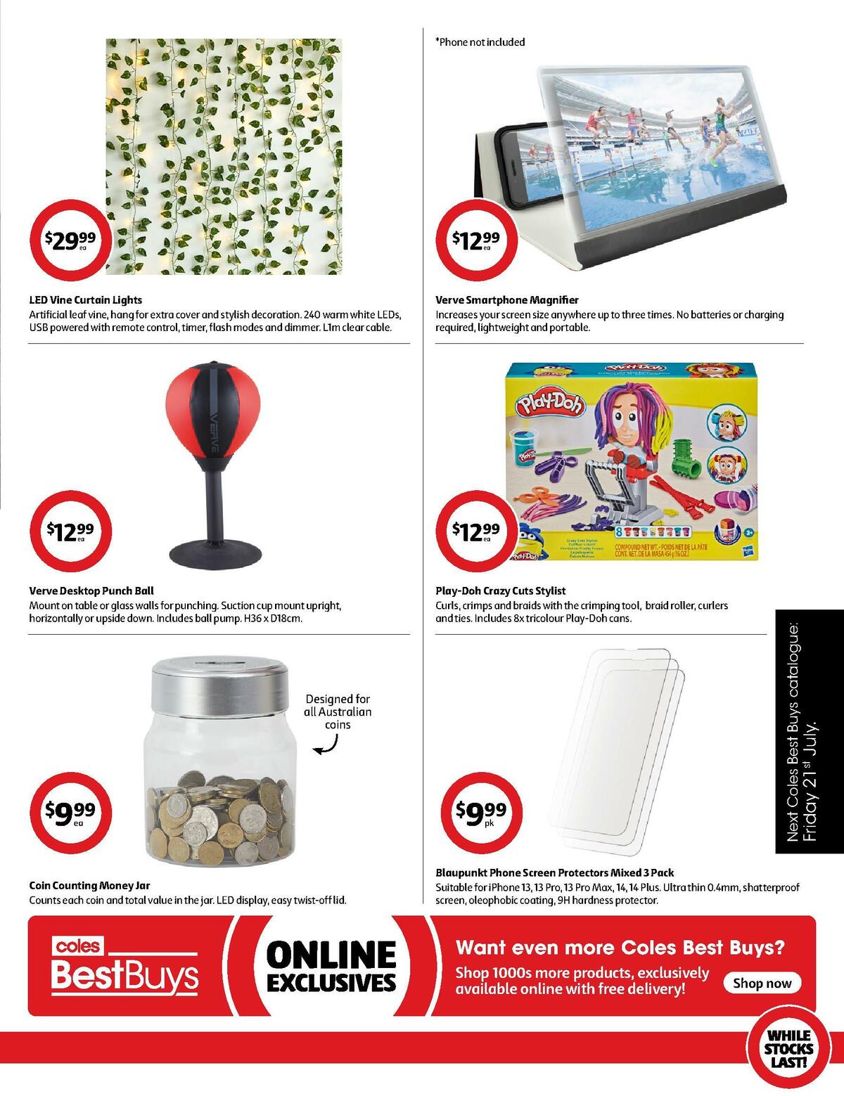 Coles Best Buys - Press Play Catalogues from 14 July