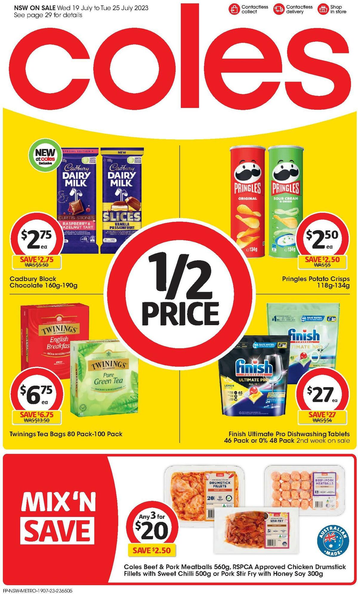 Coles Catalogues from 19 July