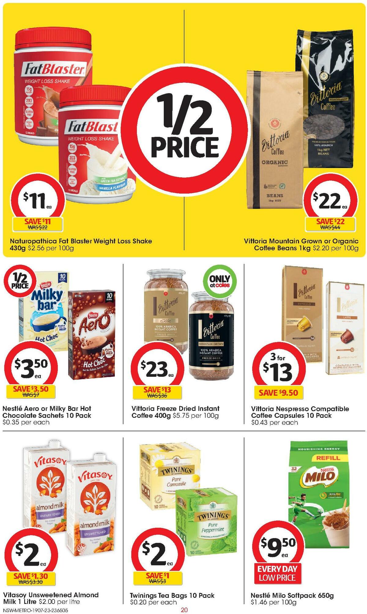 Coles Catalogues from 19 July