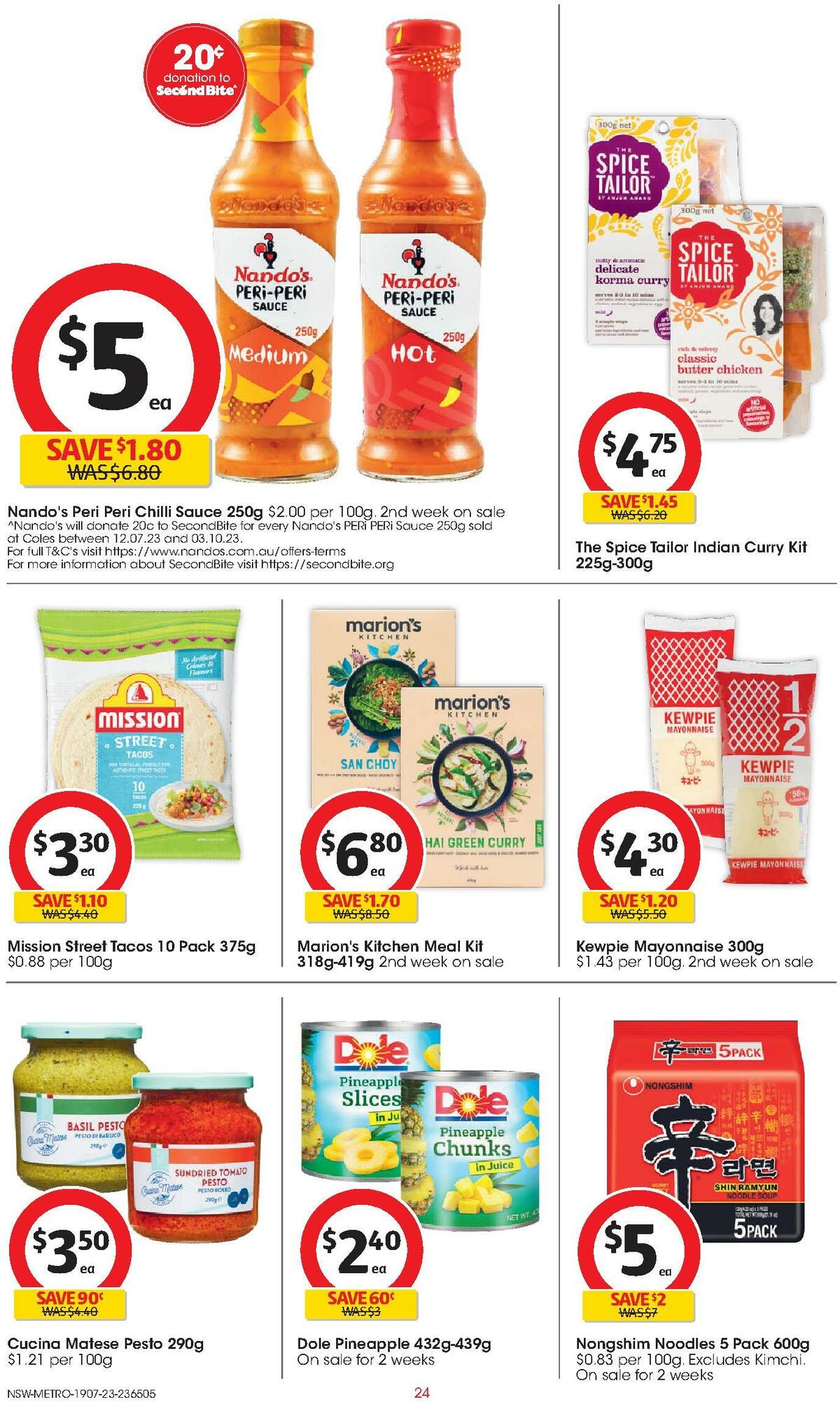 Coles Catalogues from 19 July