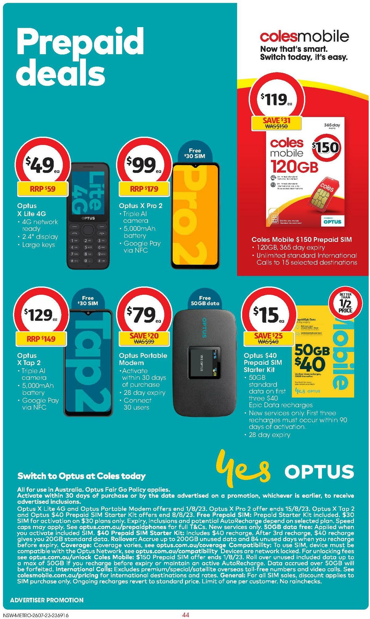 Coles Catalogues from 26 July