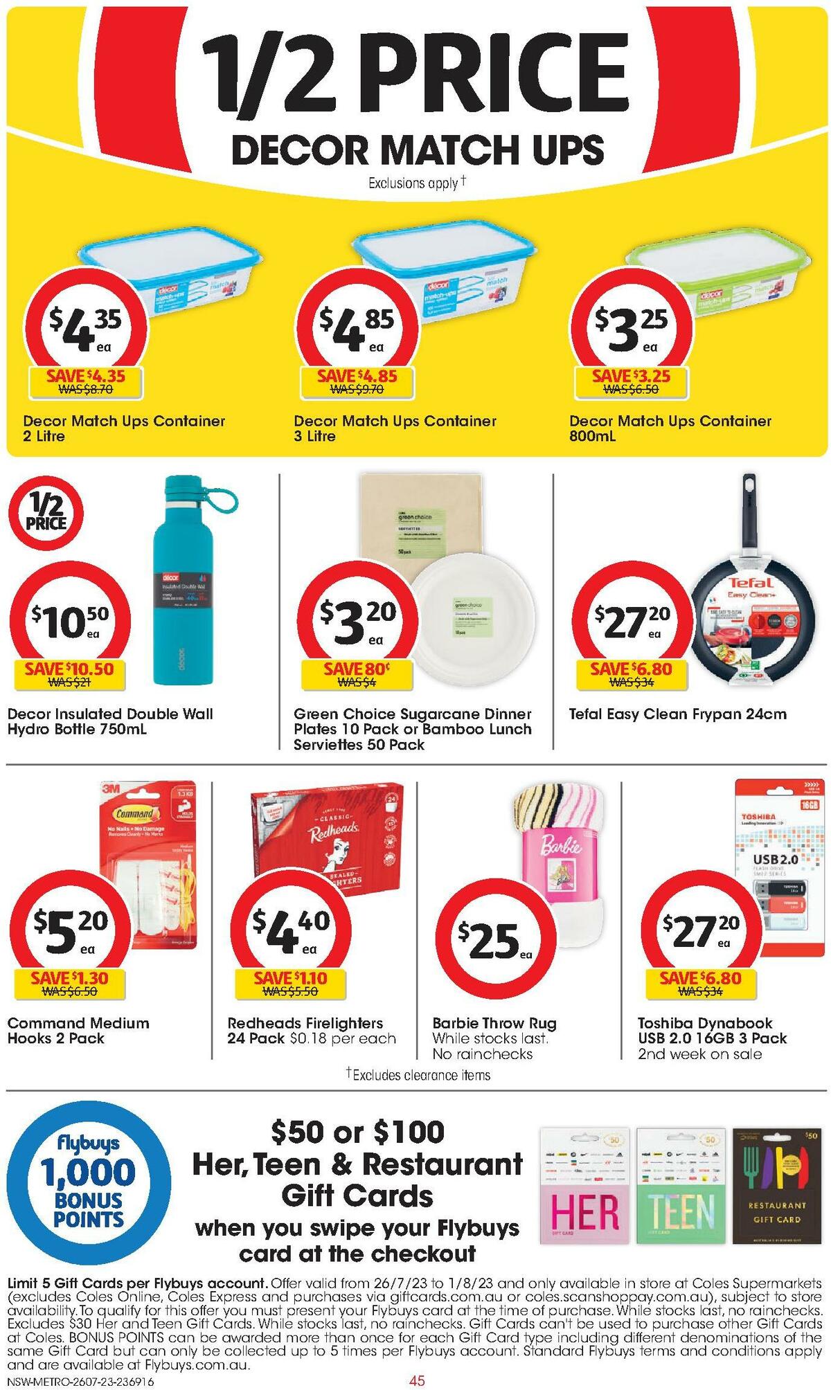 Coles Catalogues from 26 July