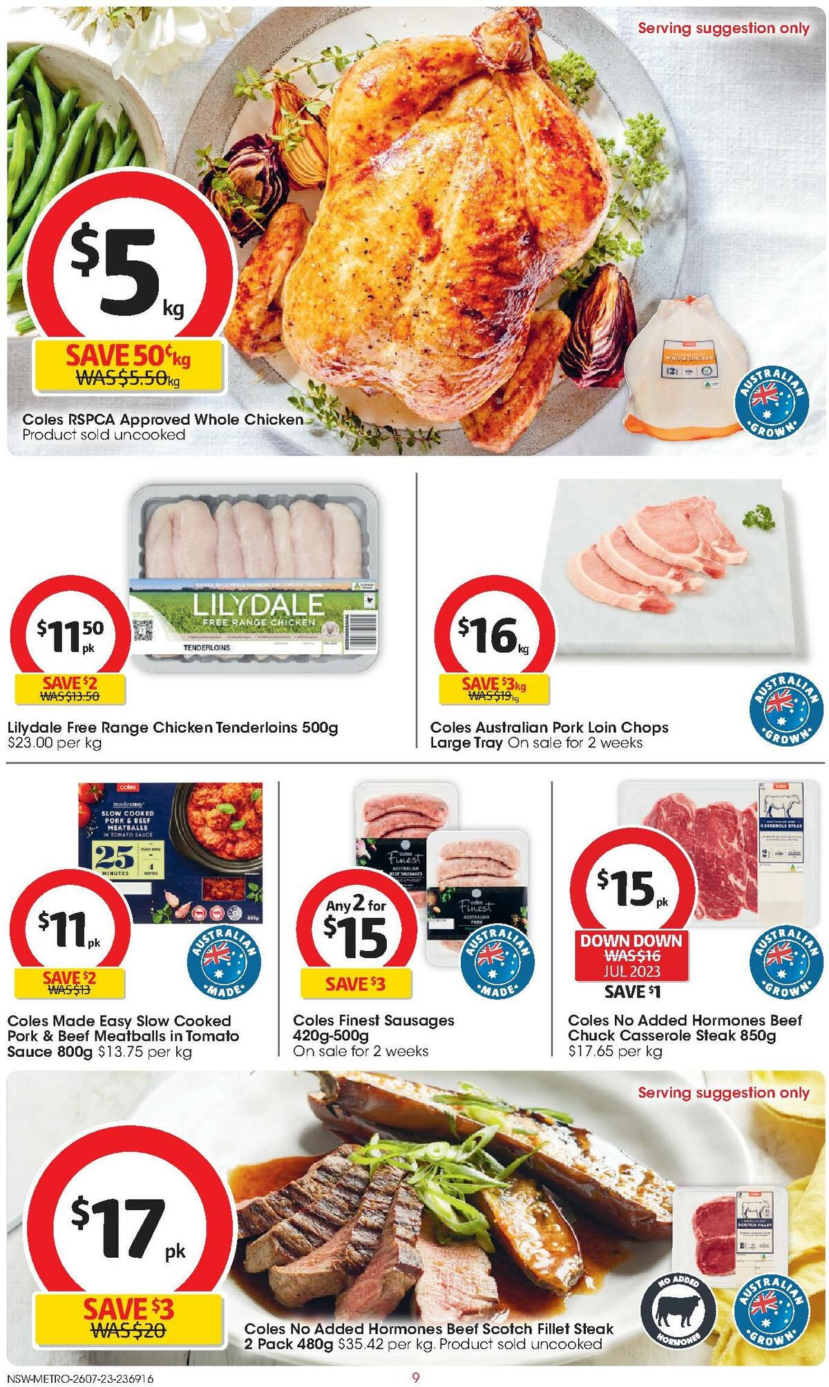 Coles Catalogues from 26 July