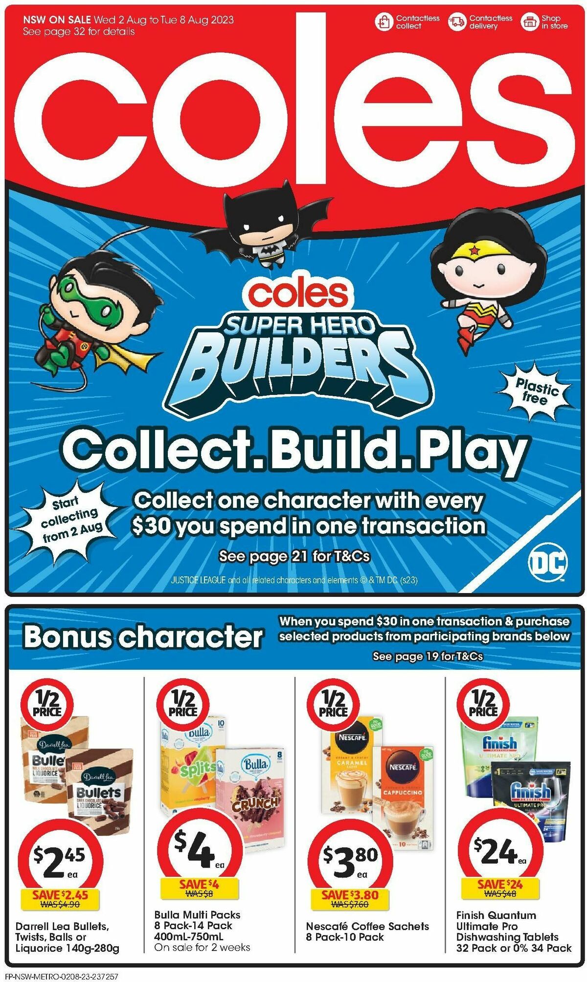 Coles Catalogues from 2 August