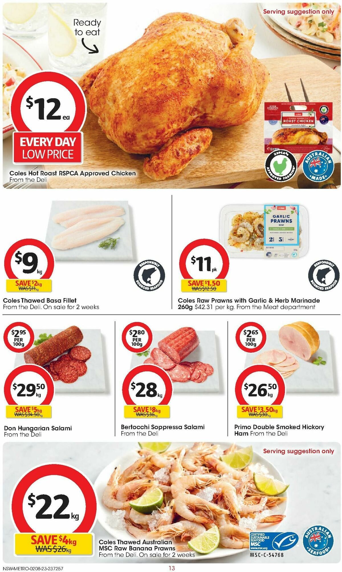 Coles Catalogues from 2 August