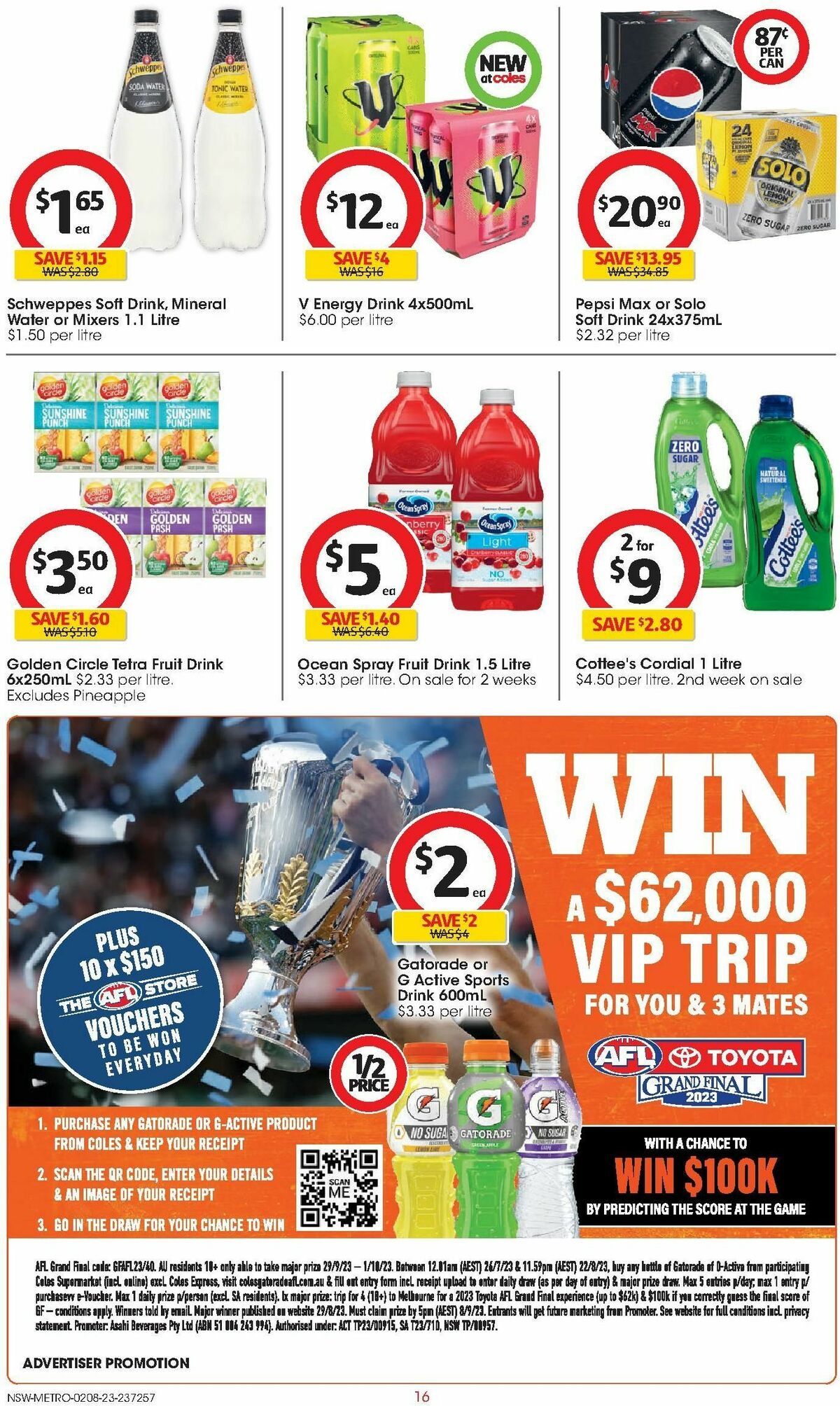 Coles Catalogues from 2 August