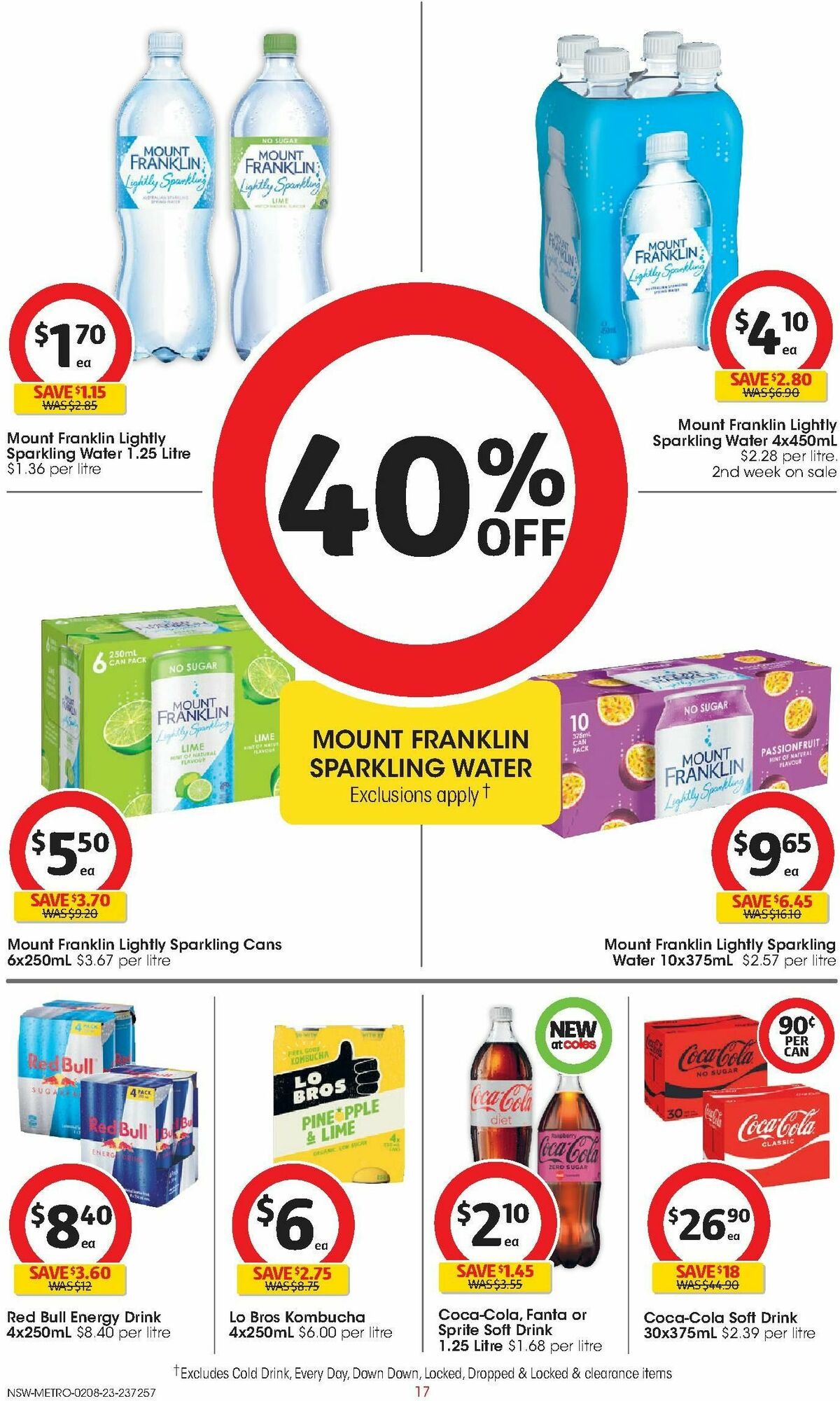 Coles Catalogues from 2 August