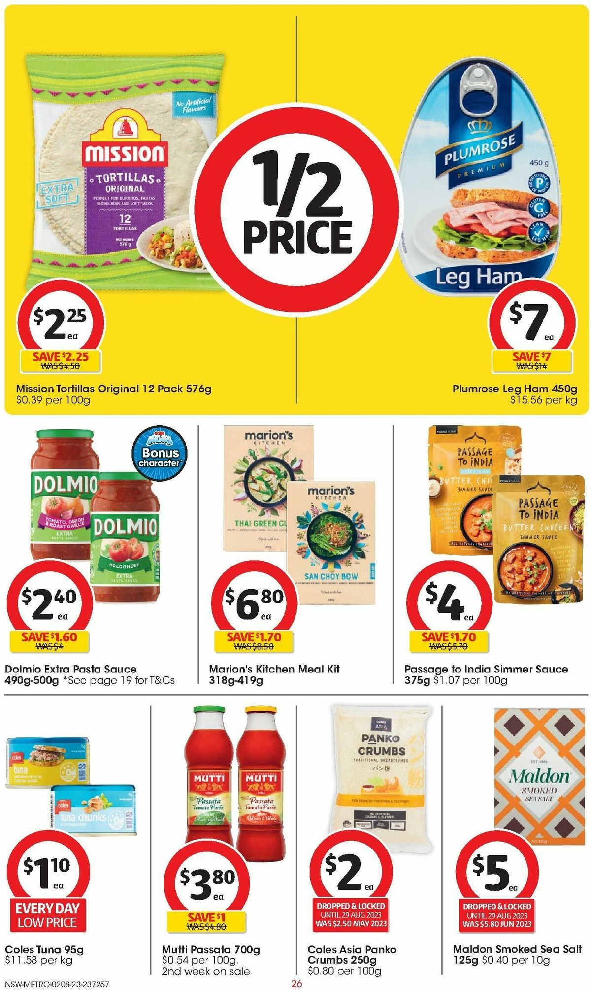 Coles Catalogues from 2 August