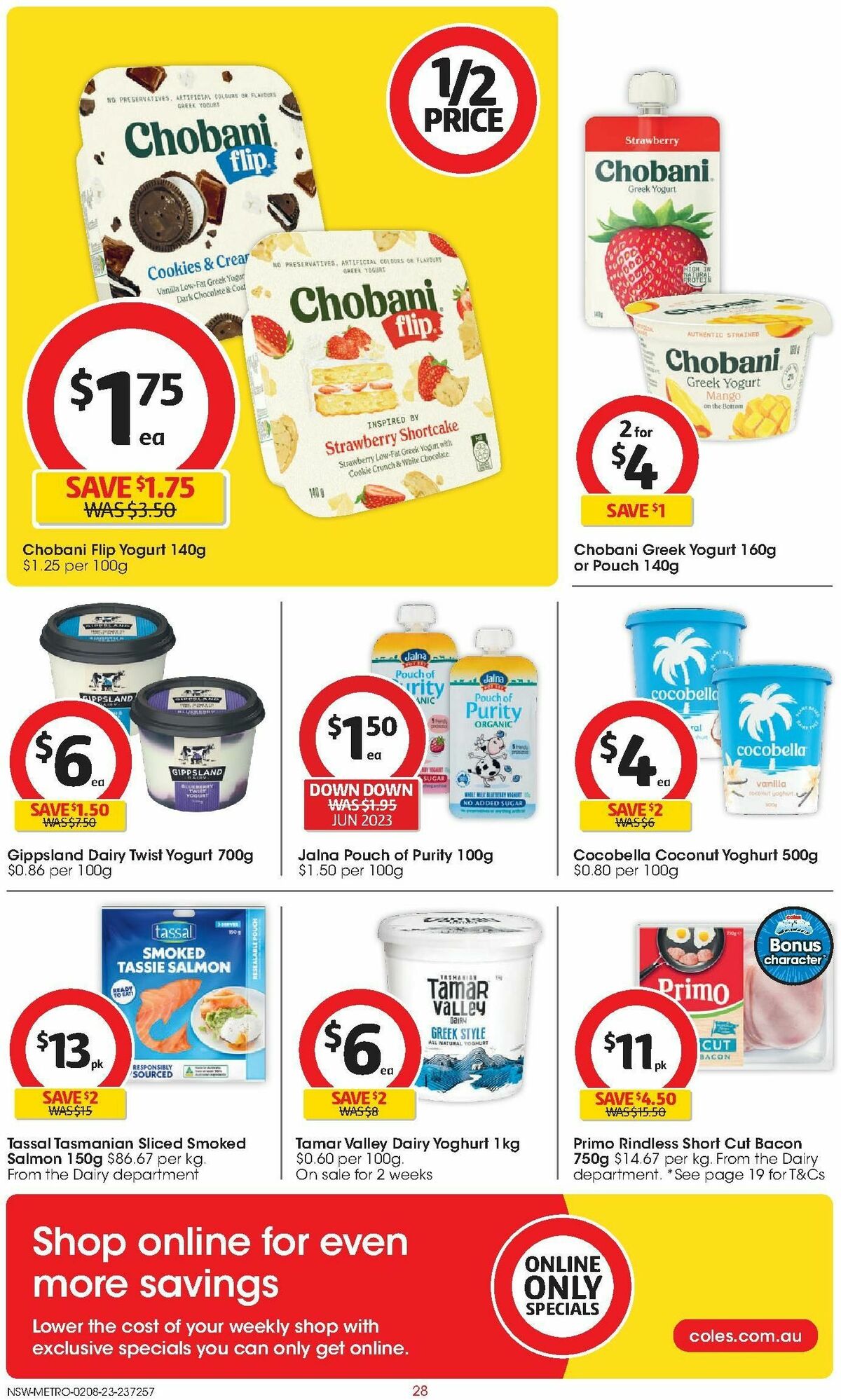 Coles Catalogues from 2 August