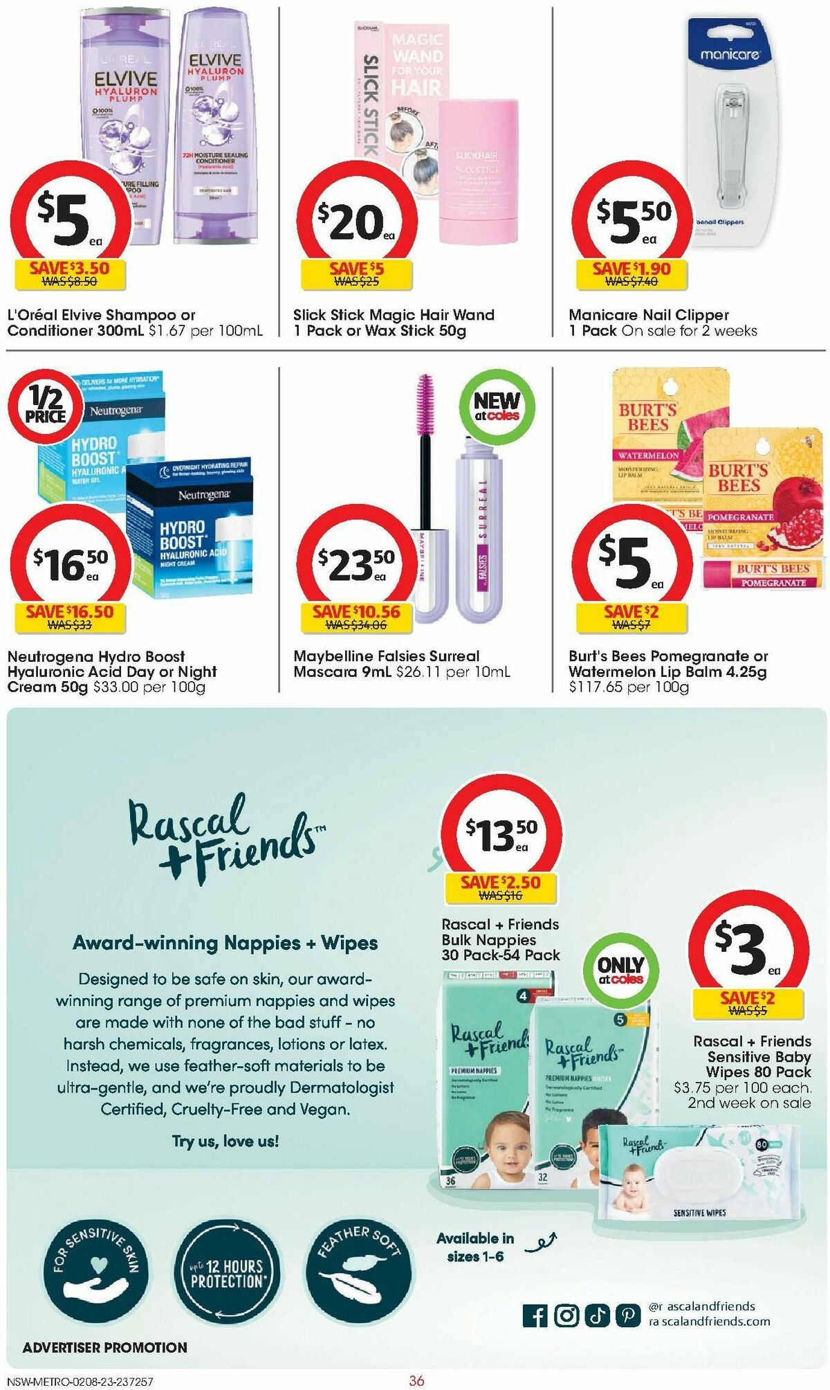 Coles Catalogues from 2 August