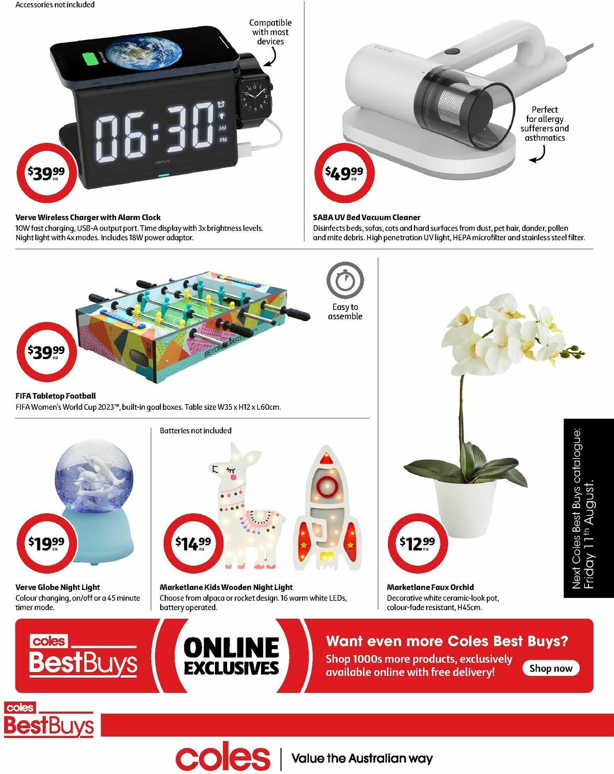 Coles Best Buys - Luxury Bedroom Catalogues from 4 August