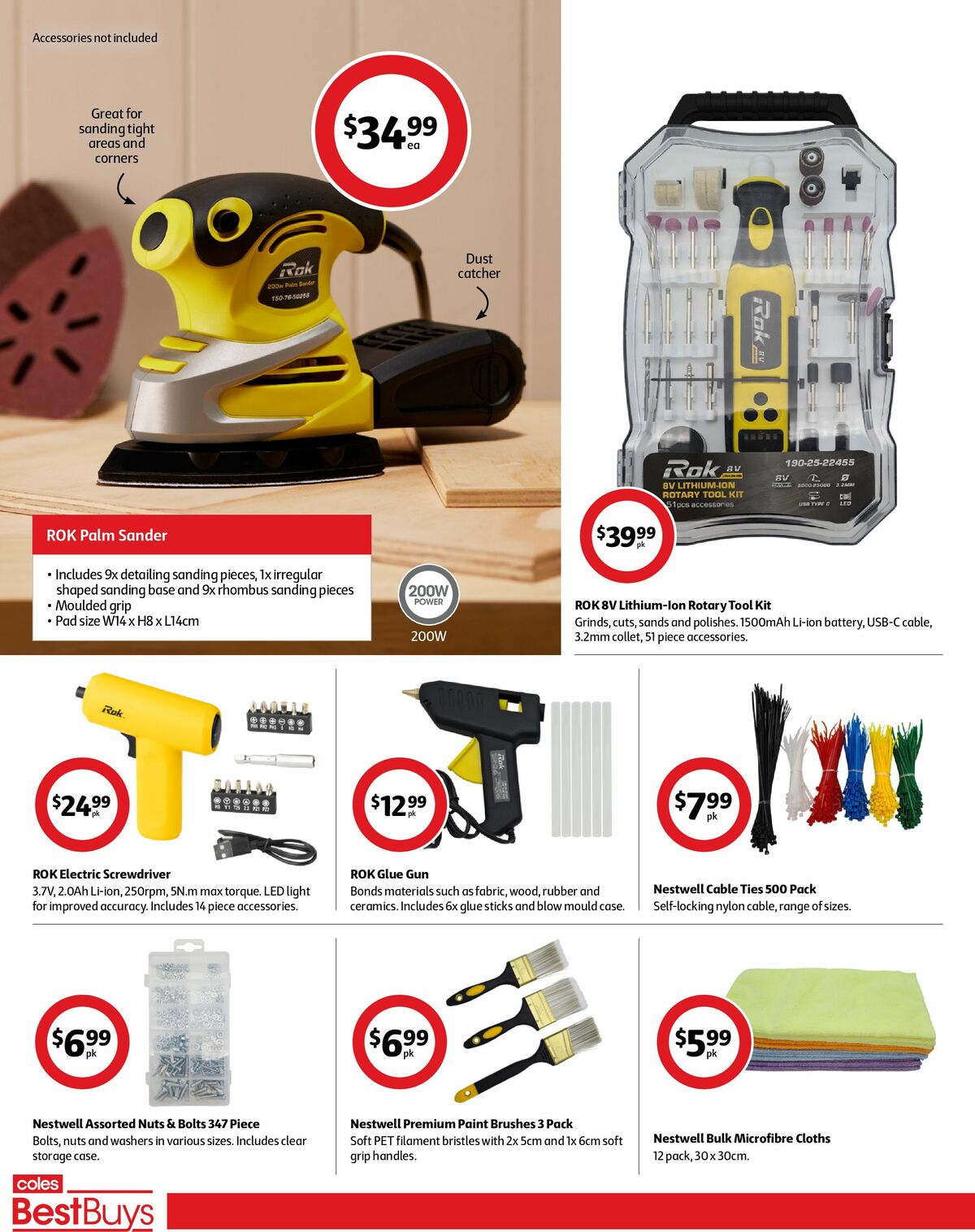 Coles Best Buys - Tool Time Catalogues from 11 August