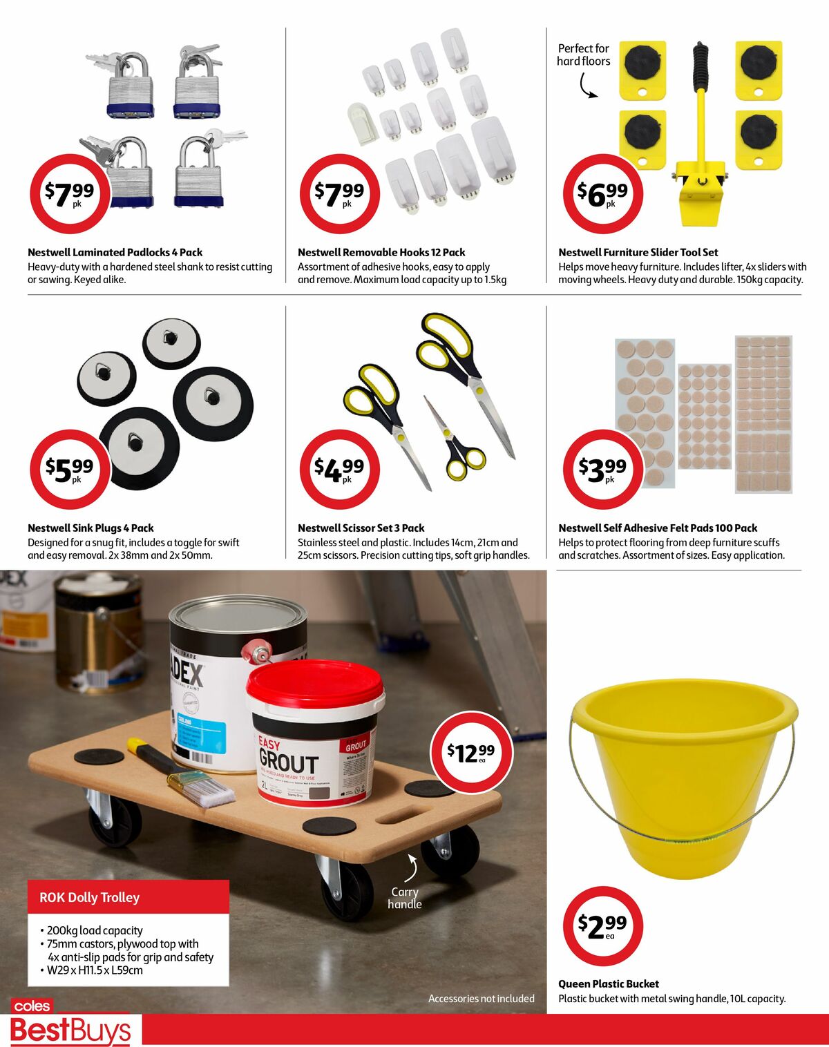 Coles Best Buys - Tool Time Catalogues from 11 August
