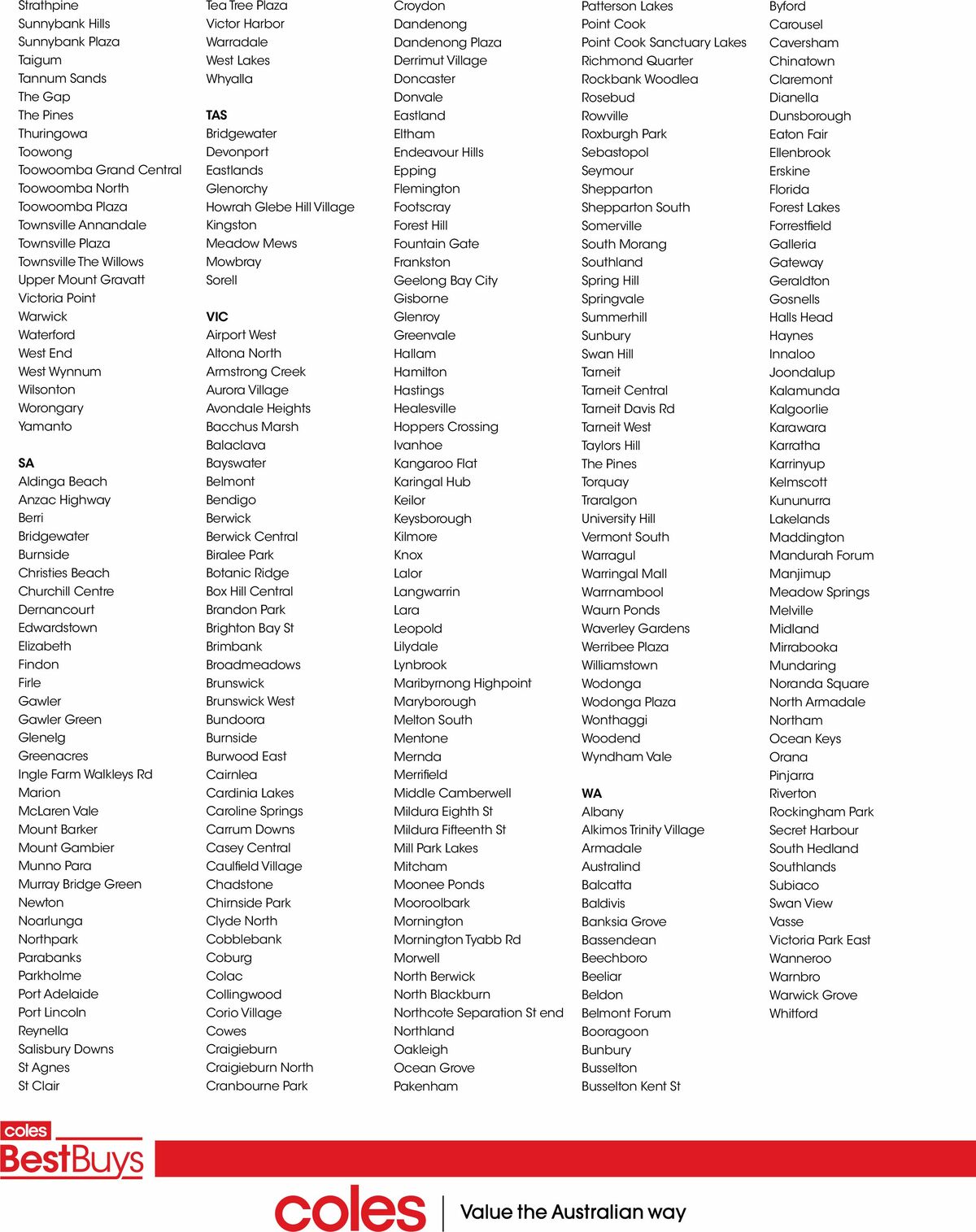 Coles Best Buys - Tool Time Catalogues from 11 August