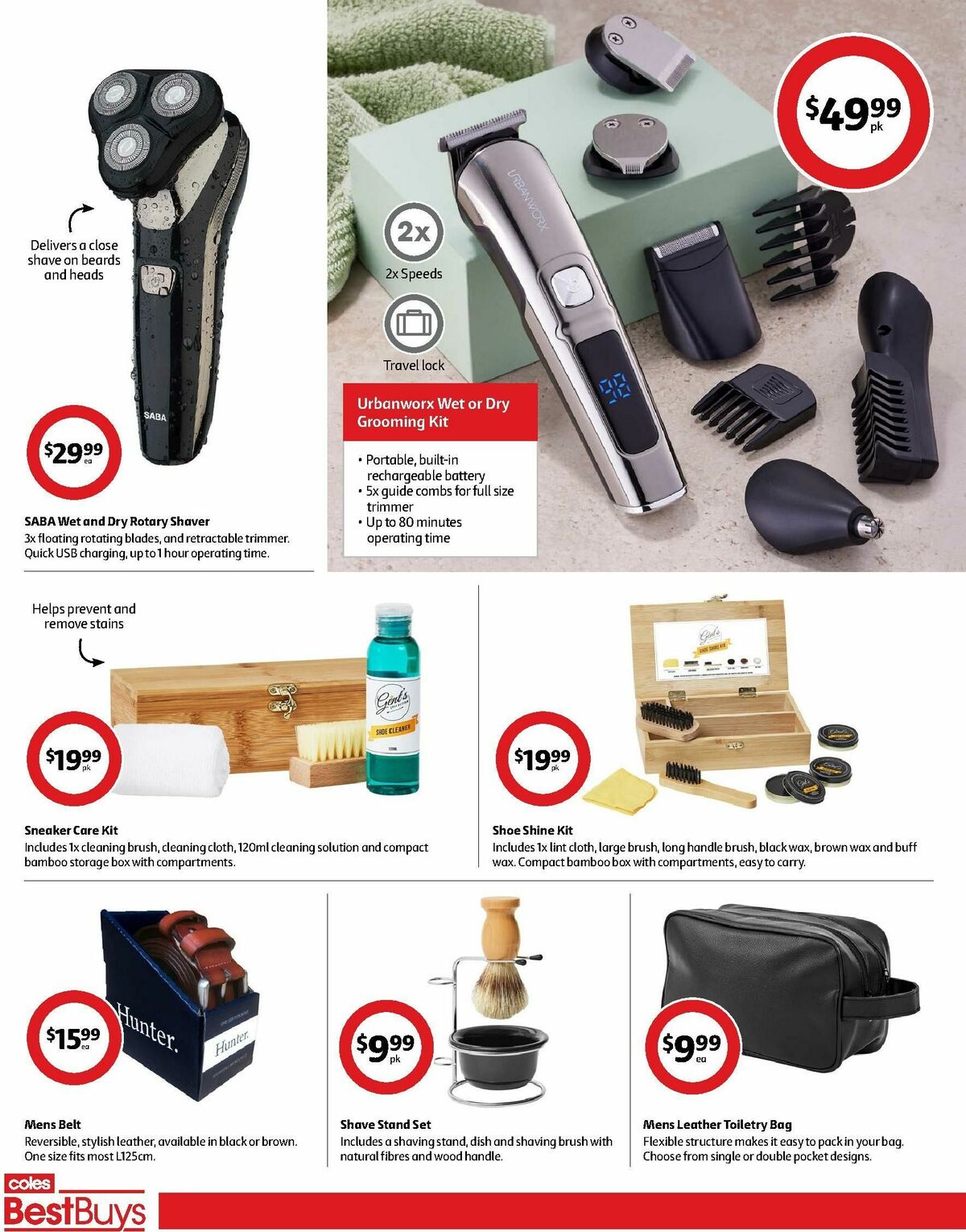 Coles Best Buys - Father's Day Catalogues from 18 August
