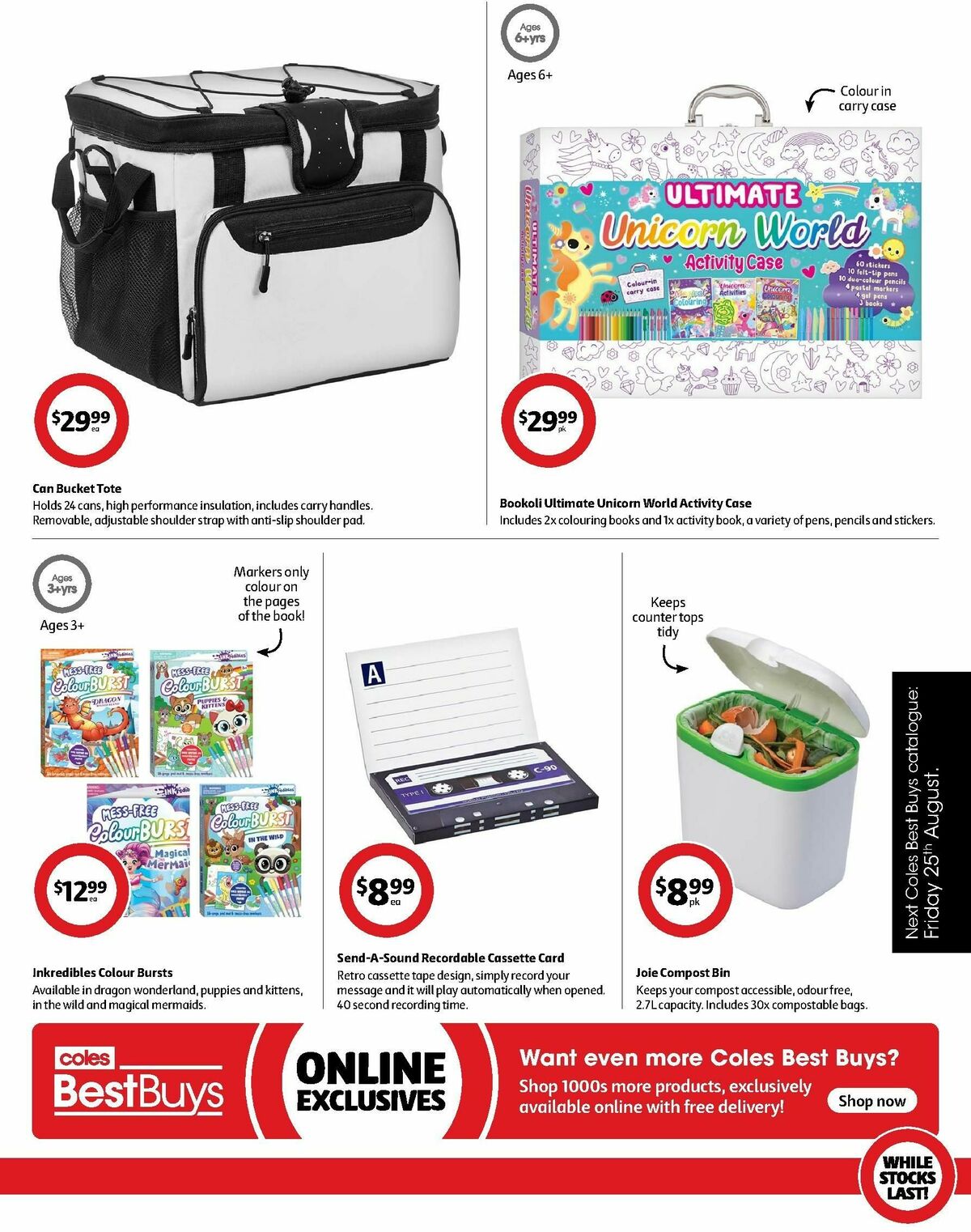 Coles Best Buys - Father's Day Catalogues from 18 August