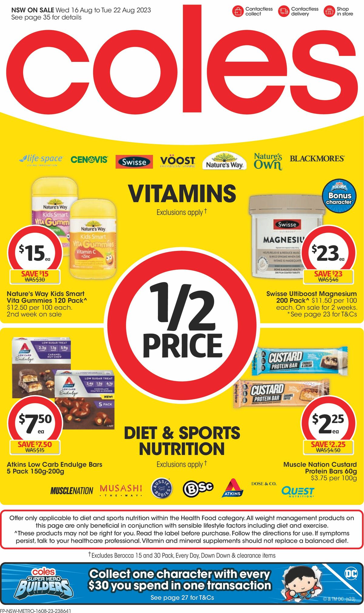 Coles Catalogues from 16 August