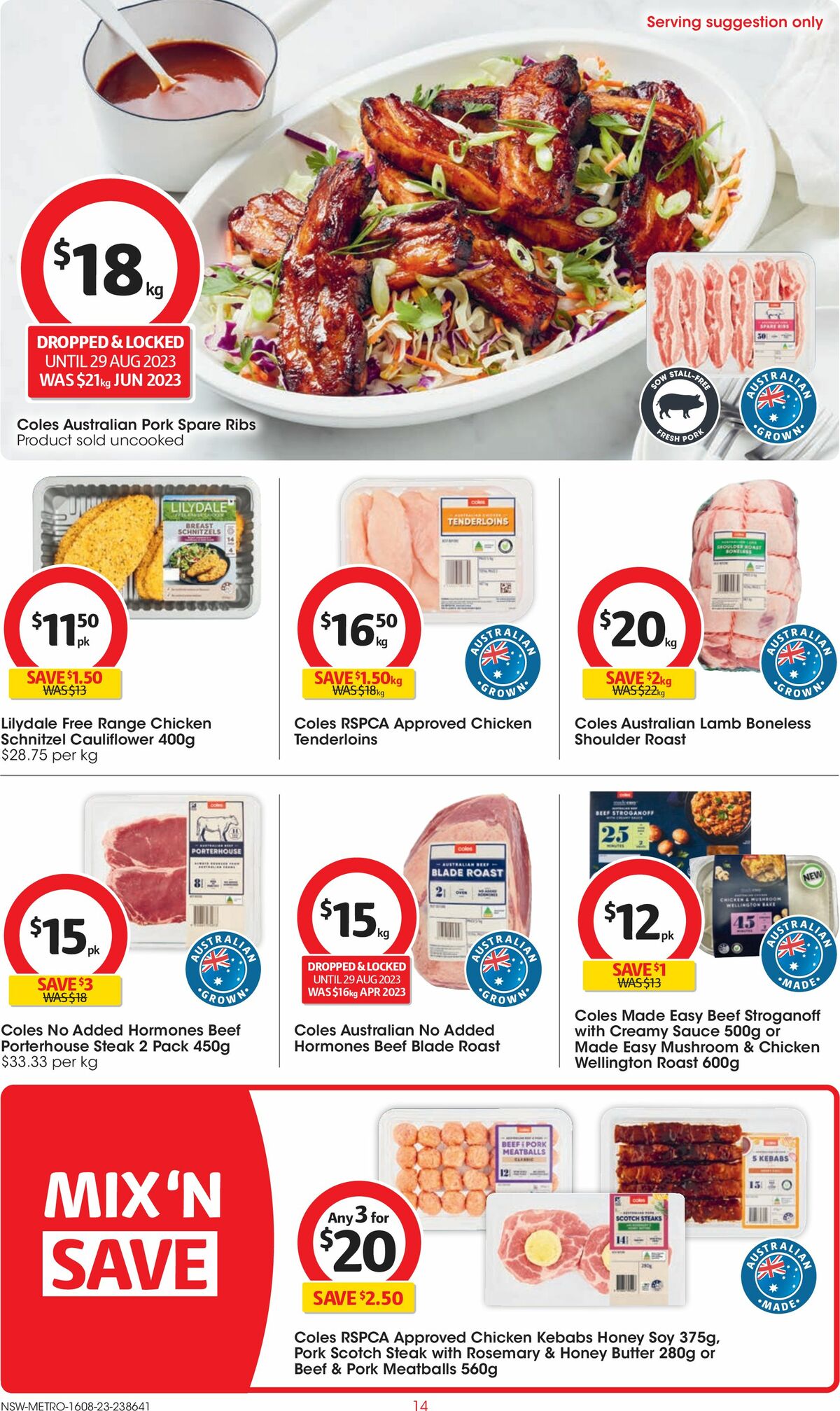 Coles Catalogues from 16 August
