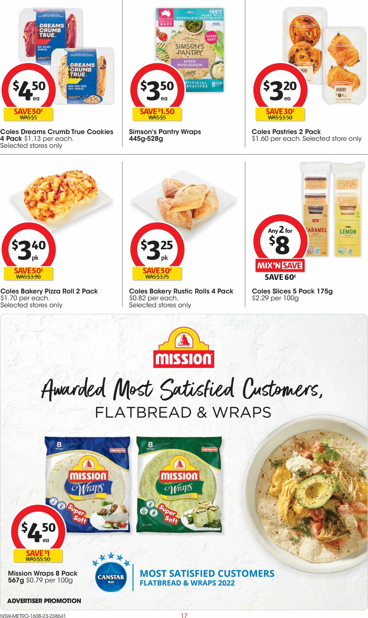 Coles Catalogues from 16 August