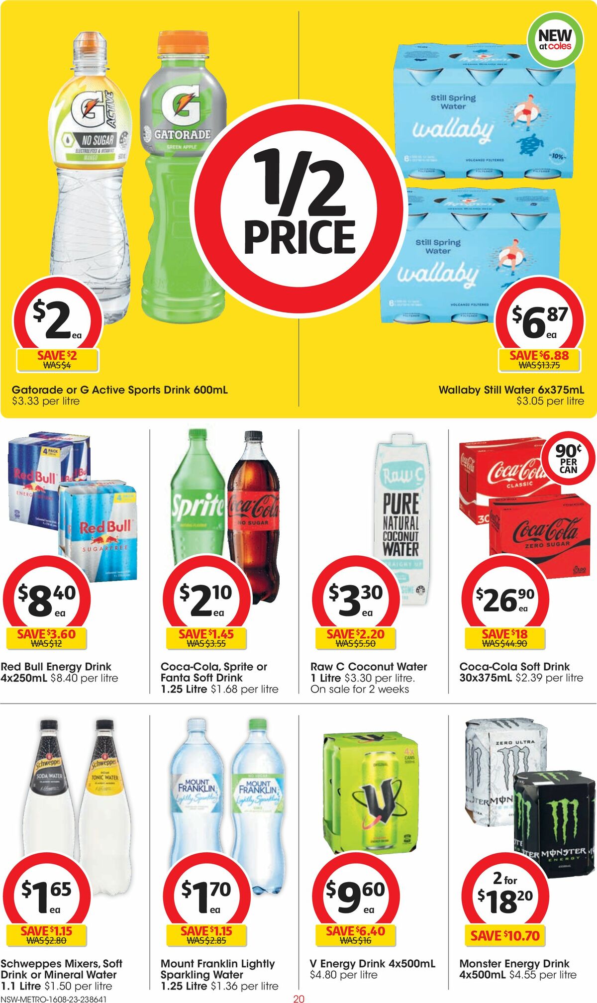 Coles Catalogues from 16 August