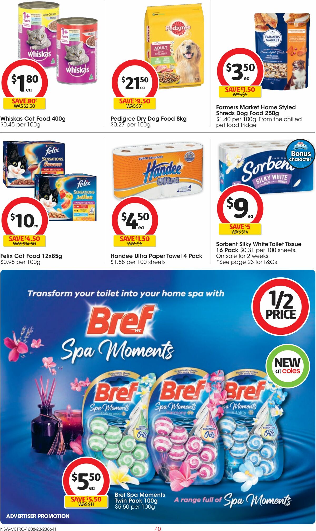Coles Catalogues from 16 August