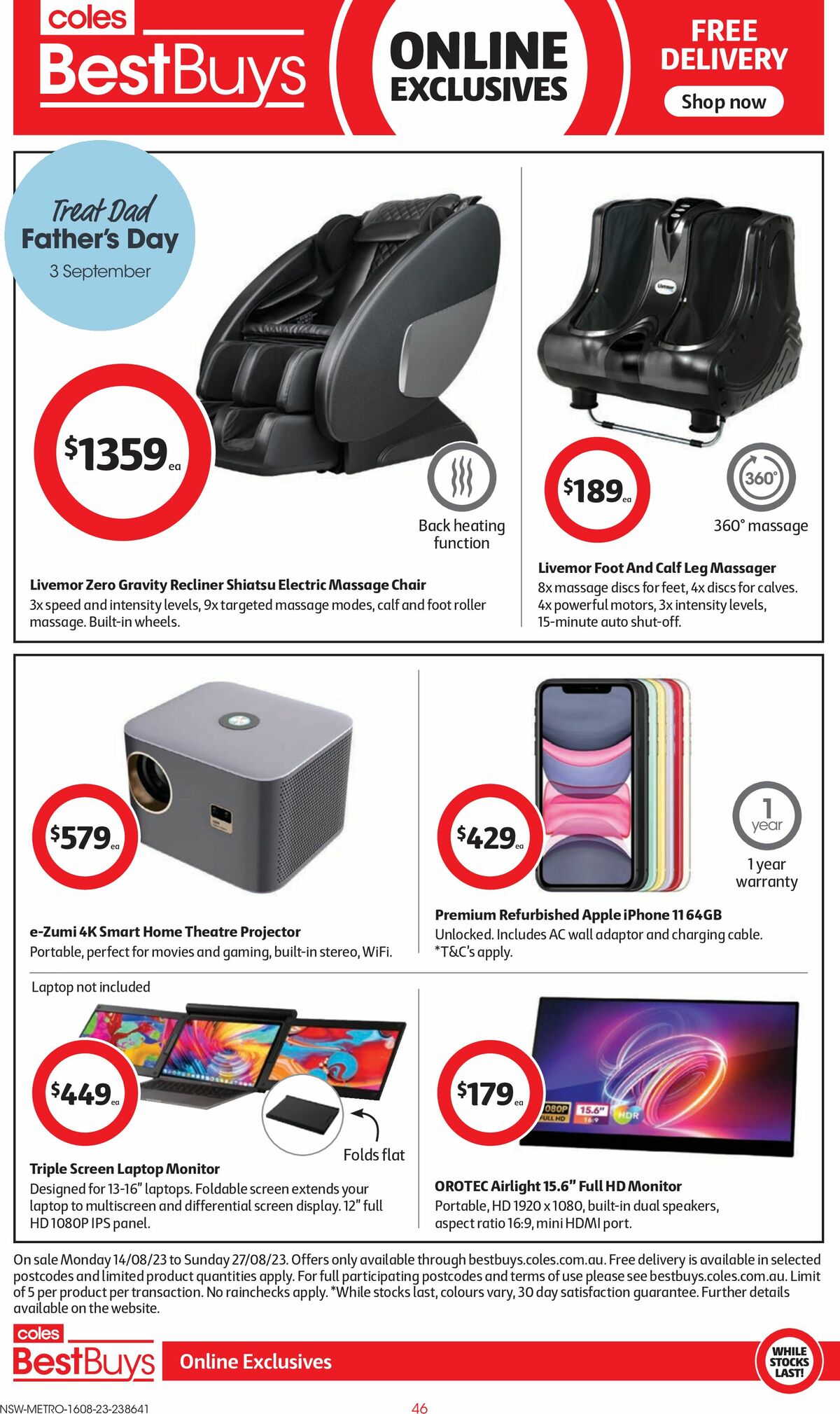 Coles Catalogues from 16 August