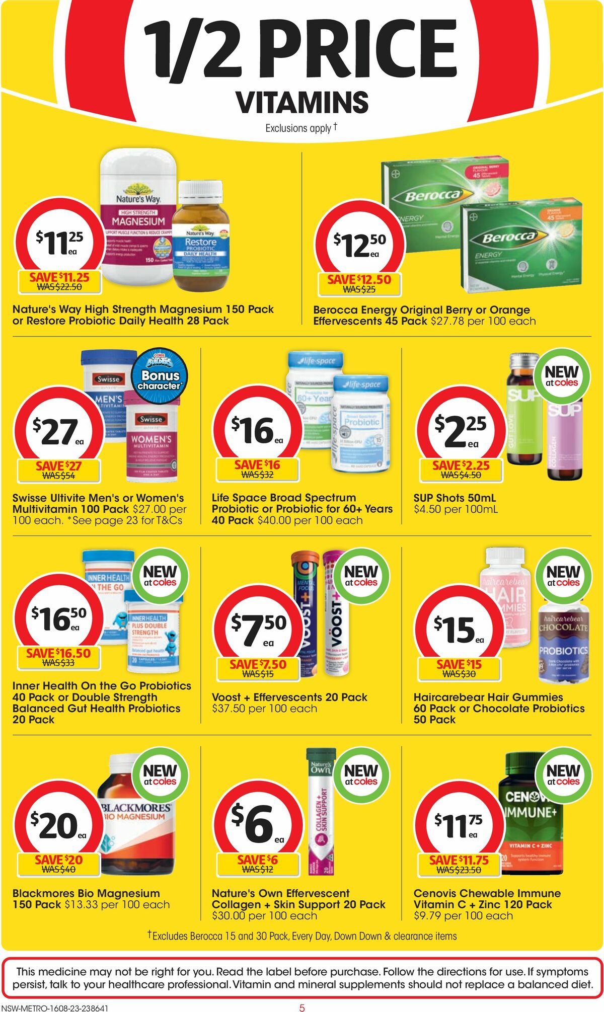 Coles Catalogues from 16 August