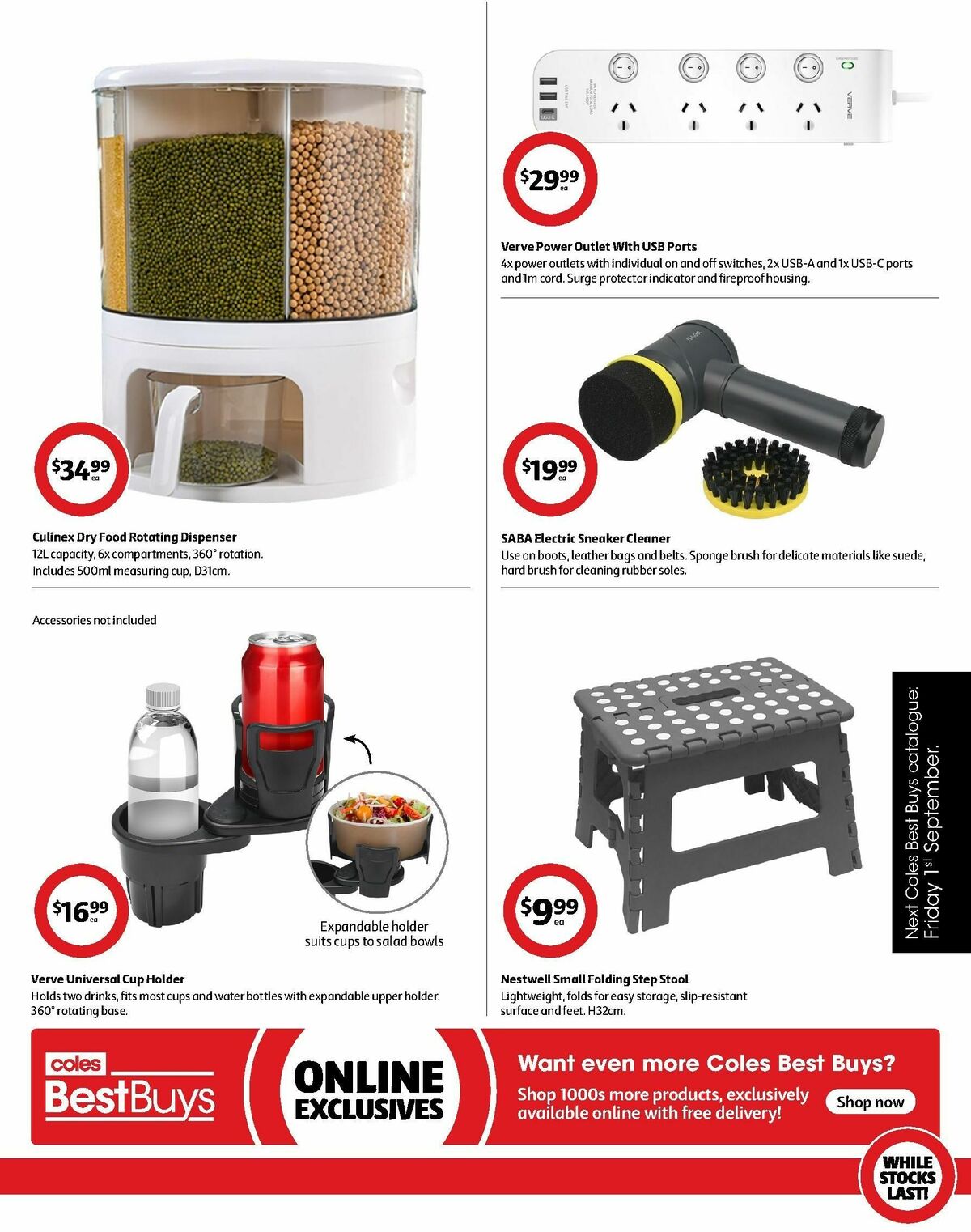 Coles Best Buys - Spring Cleaning Catalogues from 25 August