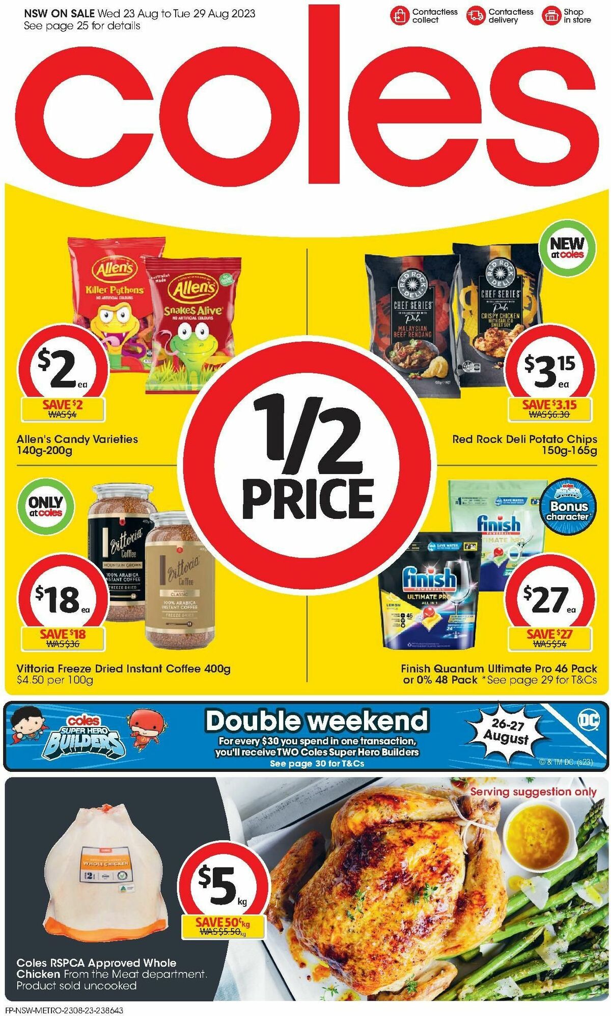 Coles Catalogues from 23 August