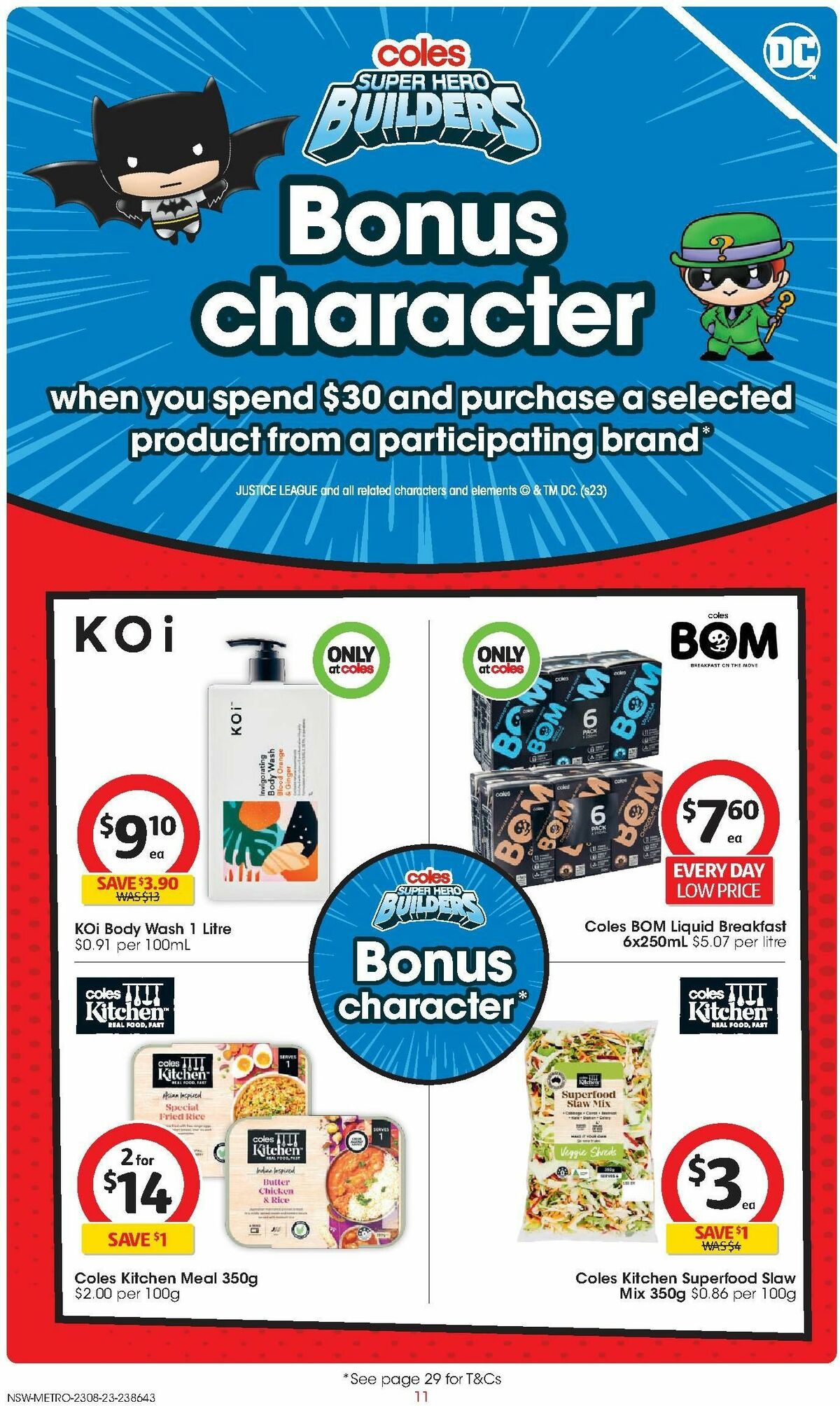 Coles Catalogues from 23 August