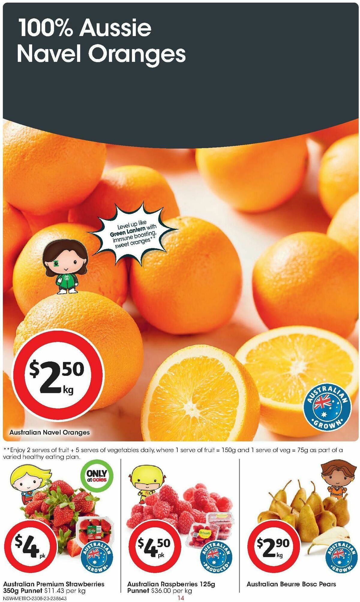 Coles Catalogues from 23 August
