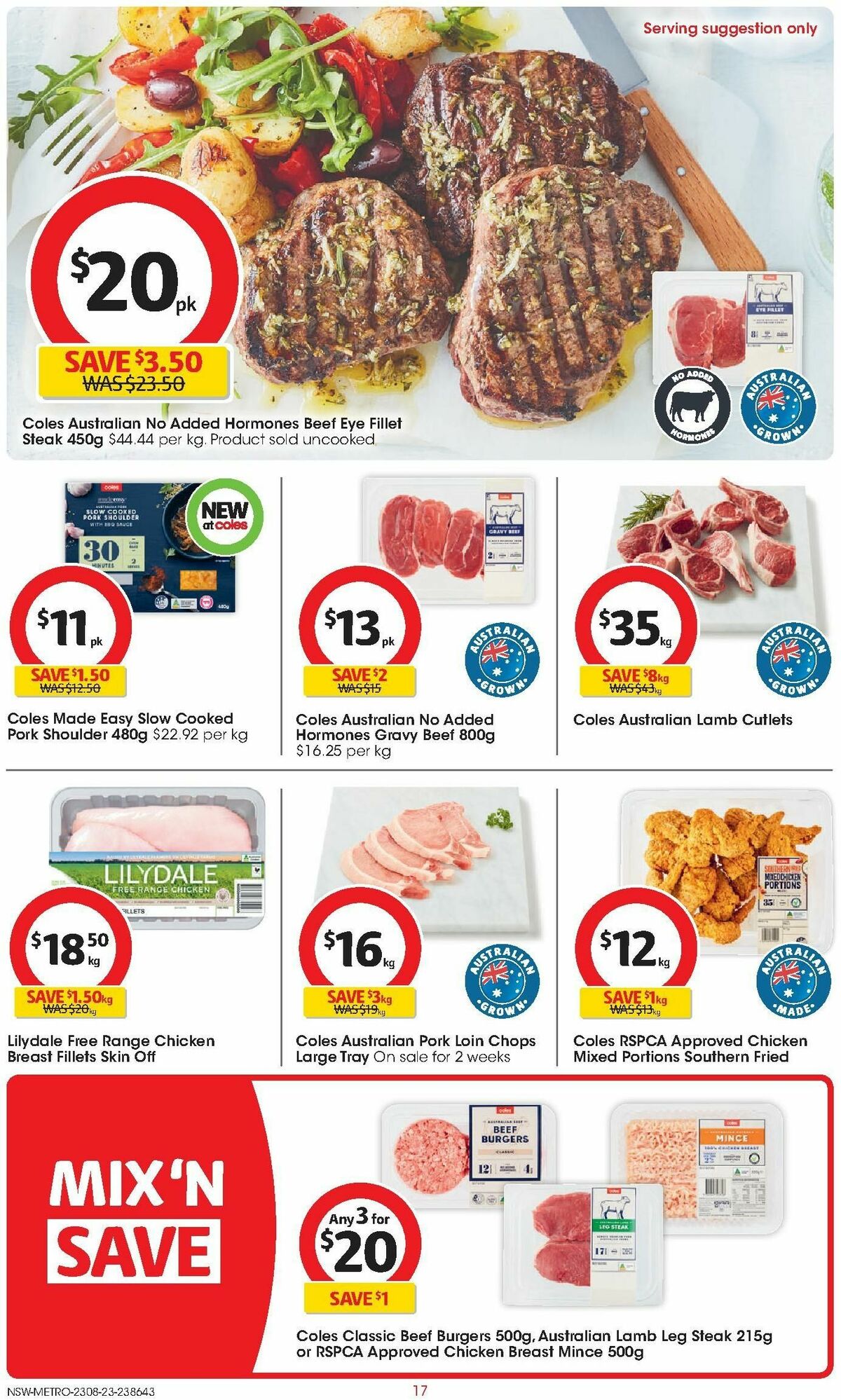 Coles Catalogues from 23 August