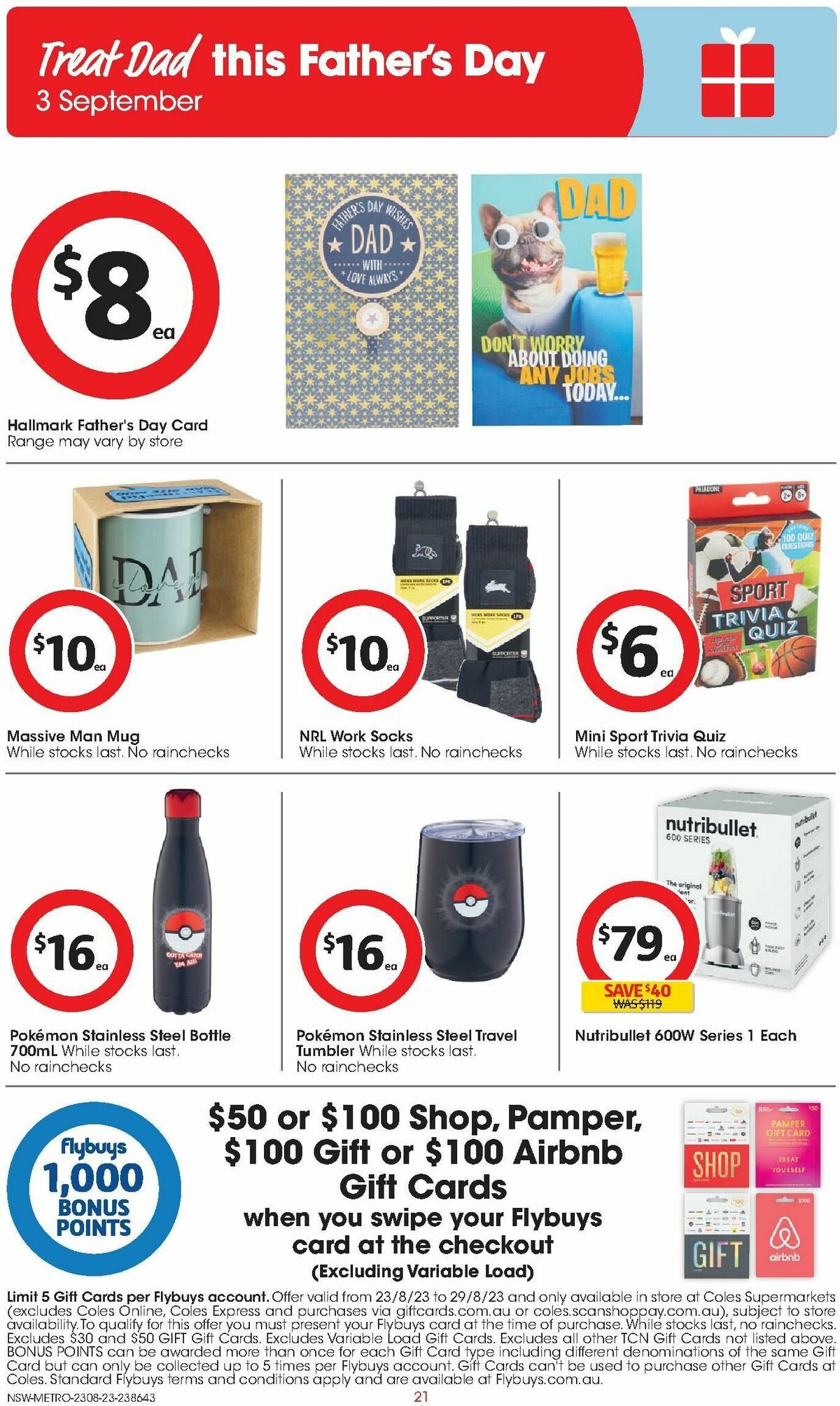 Coles Catalogues from 23 August