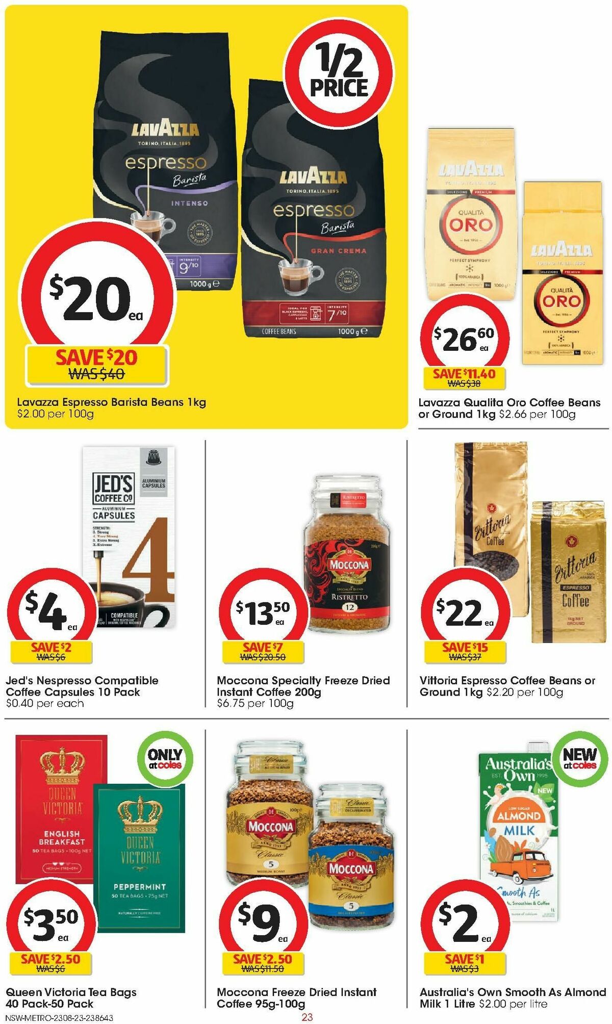 Coles Catalogues from 23 August