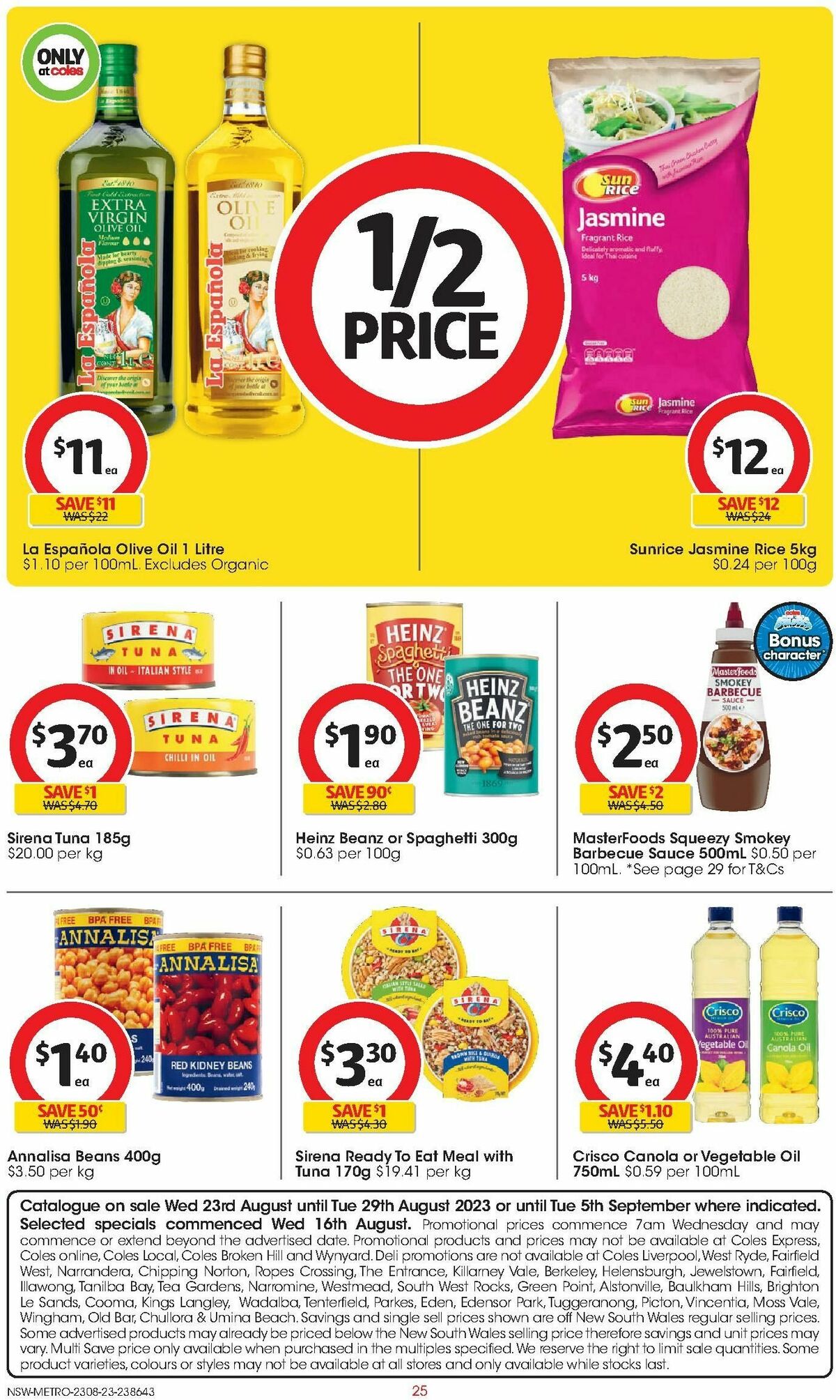 Coles Catalogues from 23 August