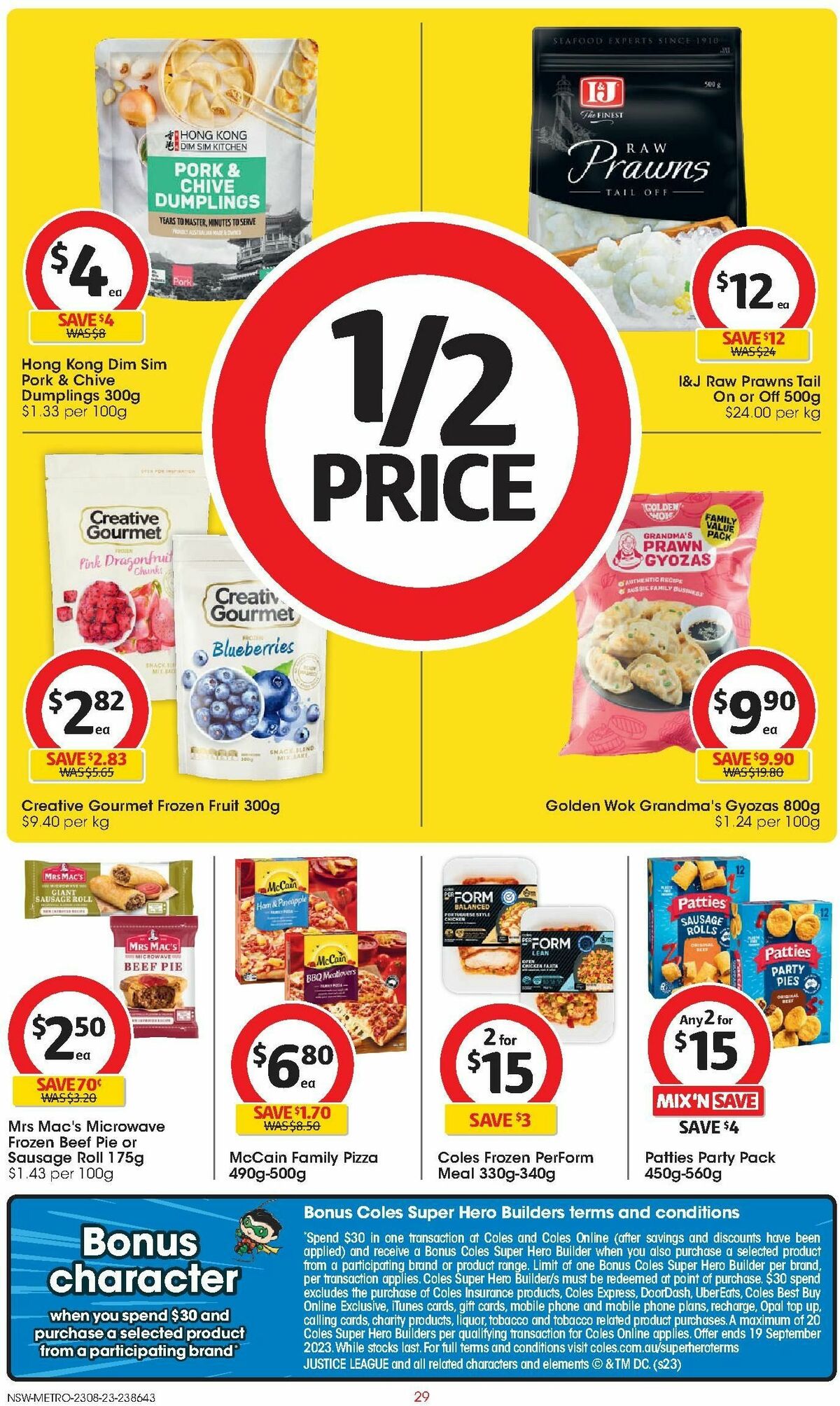 Coles Catalogues from 23 August