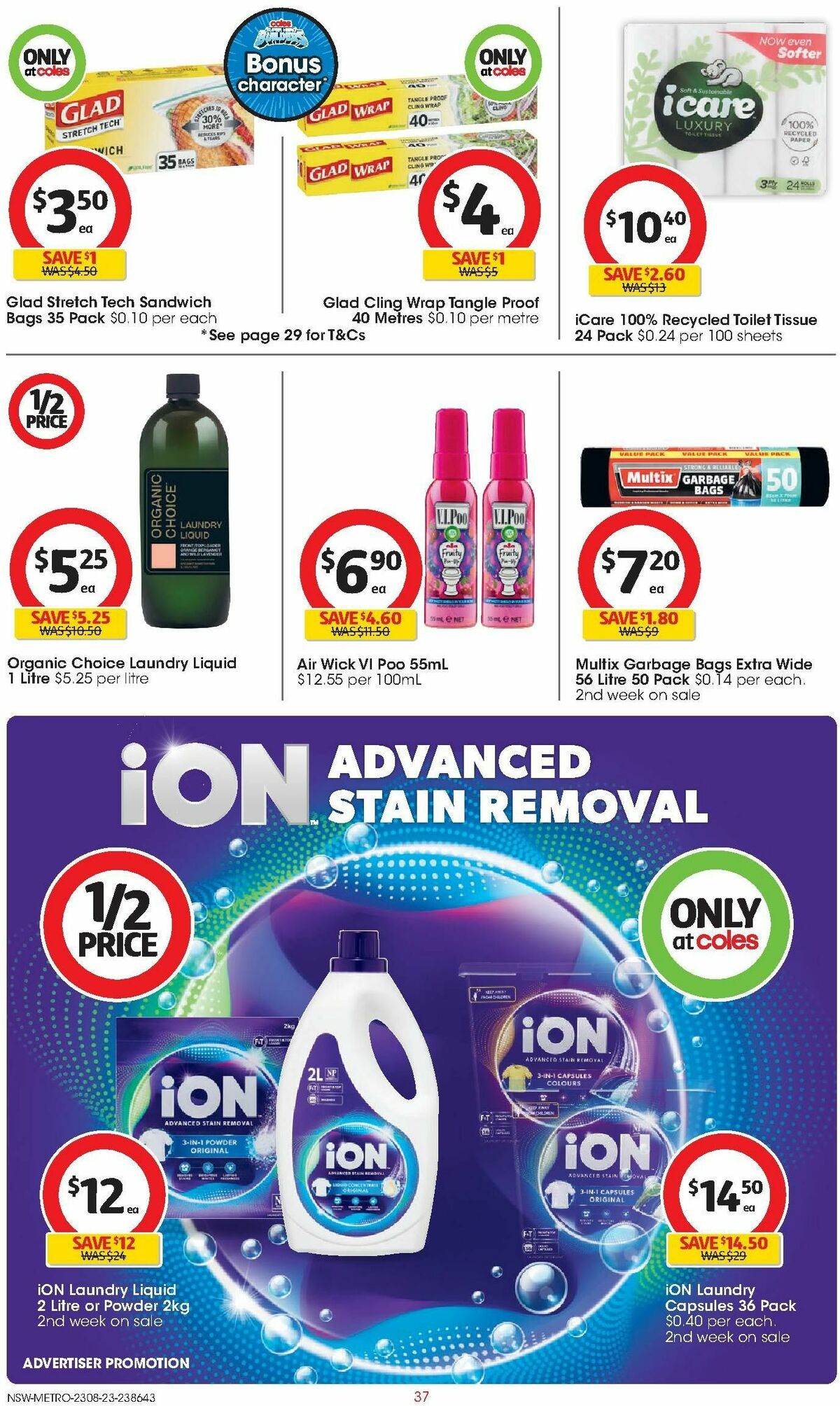 Coles Catalogues from 23 August