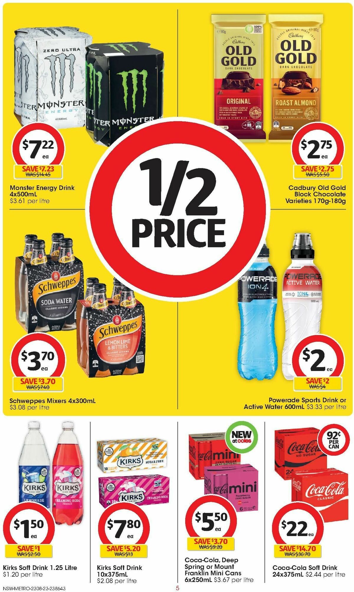 Coles Catalogues from 23 August